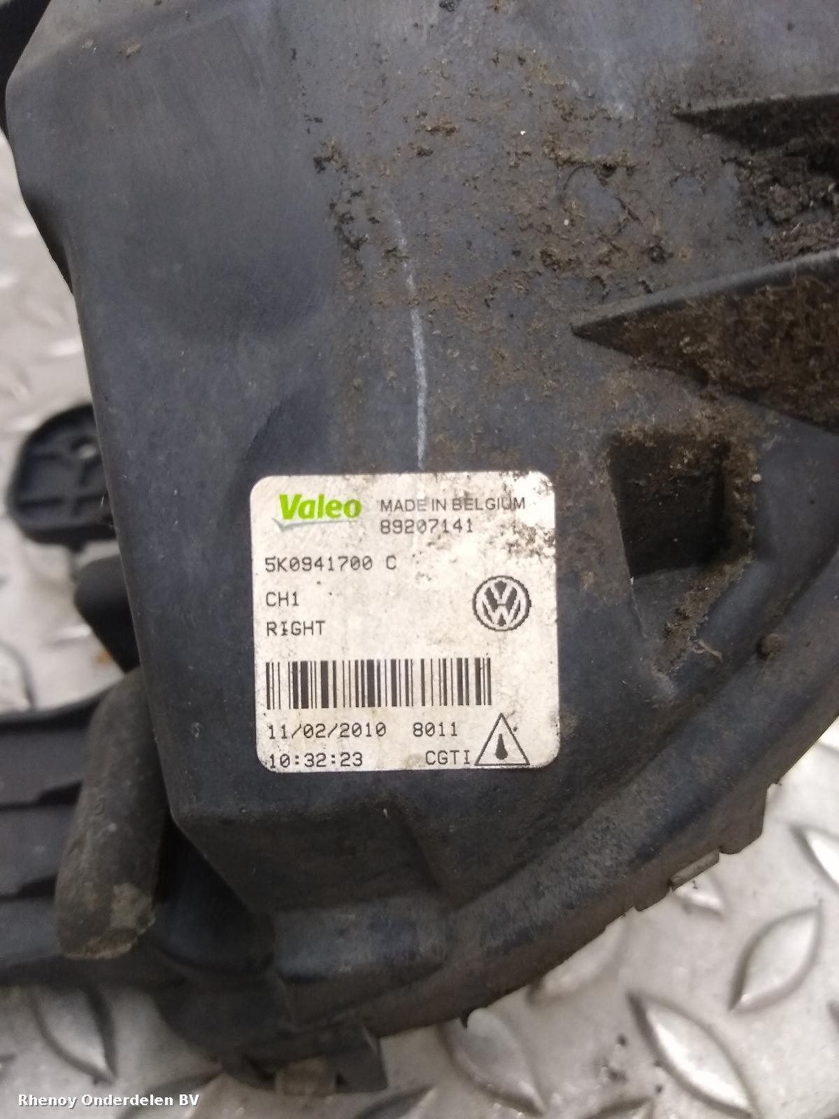 View Auto part MISTLAMP VOLKSWAGEN GOLF 2010