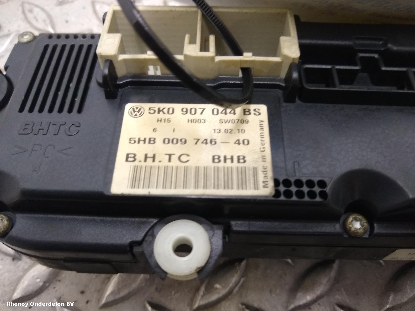 View Auto part KACHEL BEDIENINGSPANEEL VOLKSWAGEN GOLF 2010