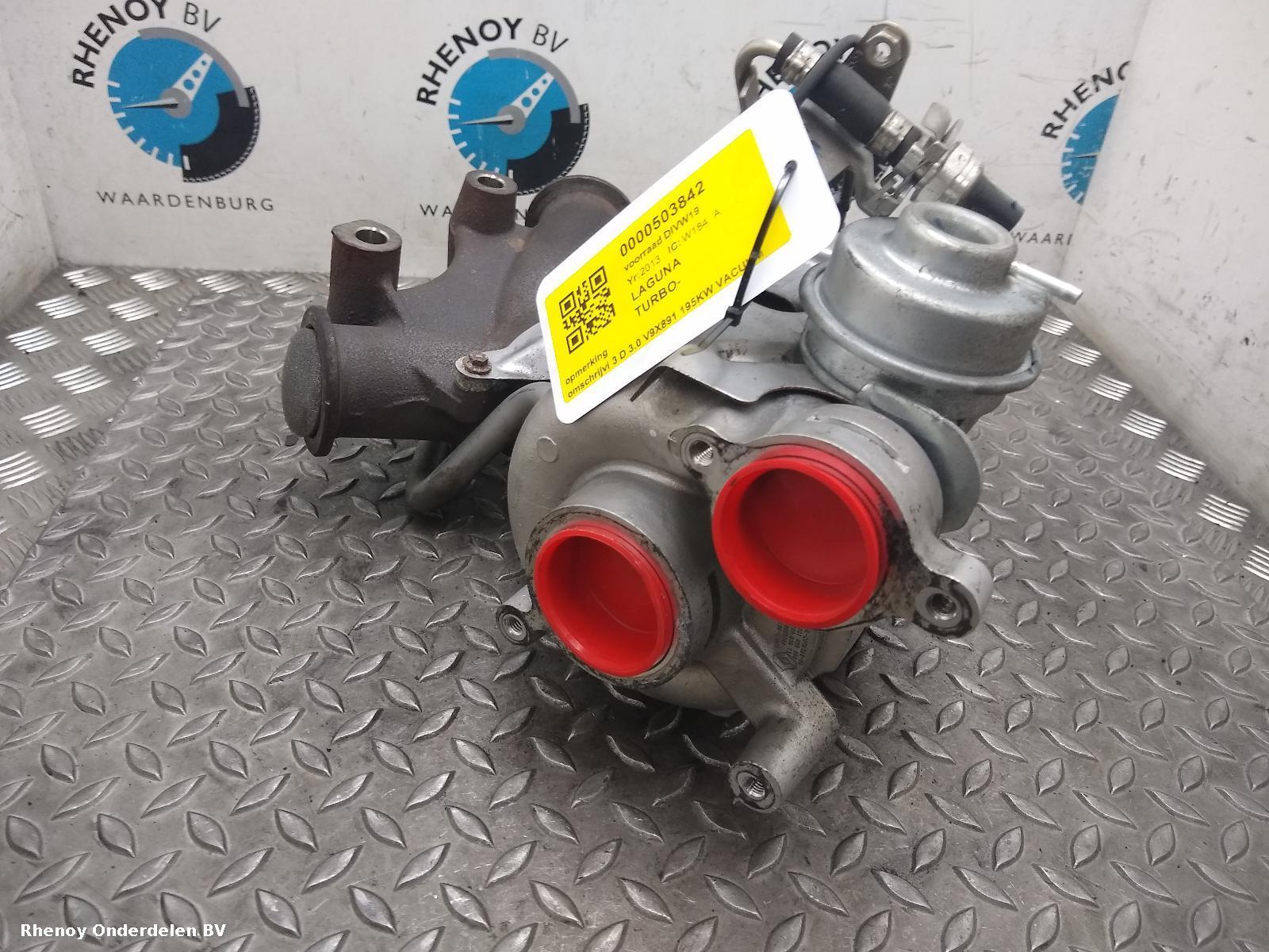 Bekijk Auto-onderdeel TURBO RENAULT LAGUNA 2013