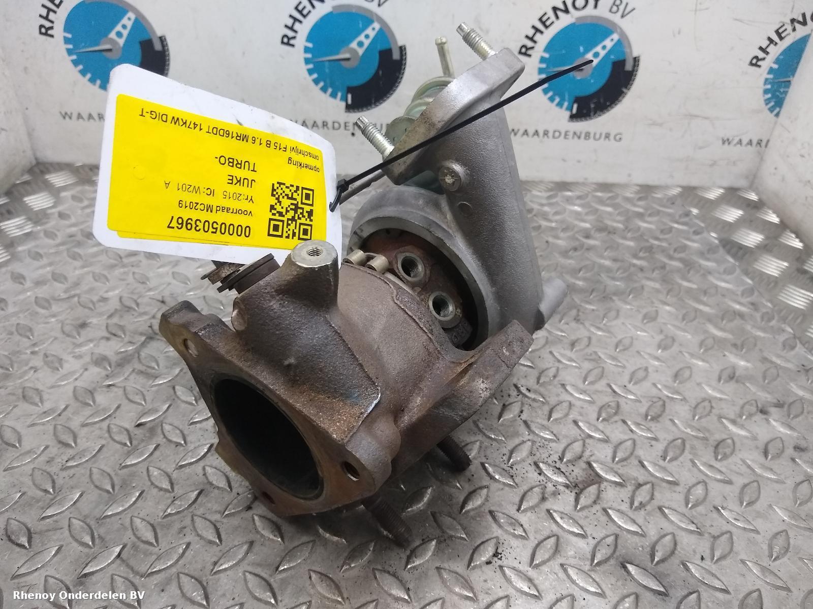 View Auto part TURBO NISSAN JUKE 2015