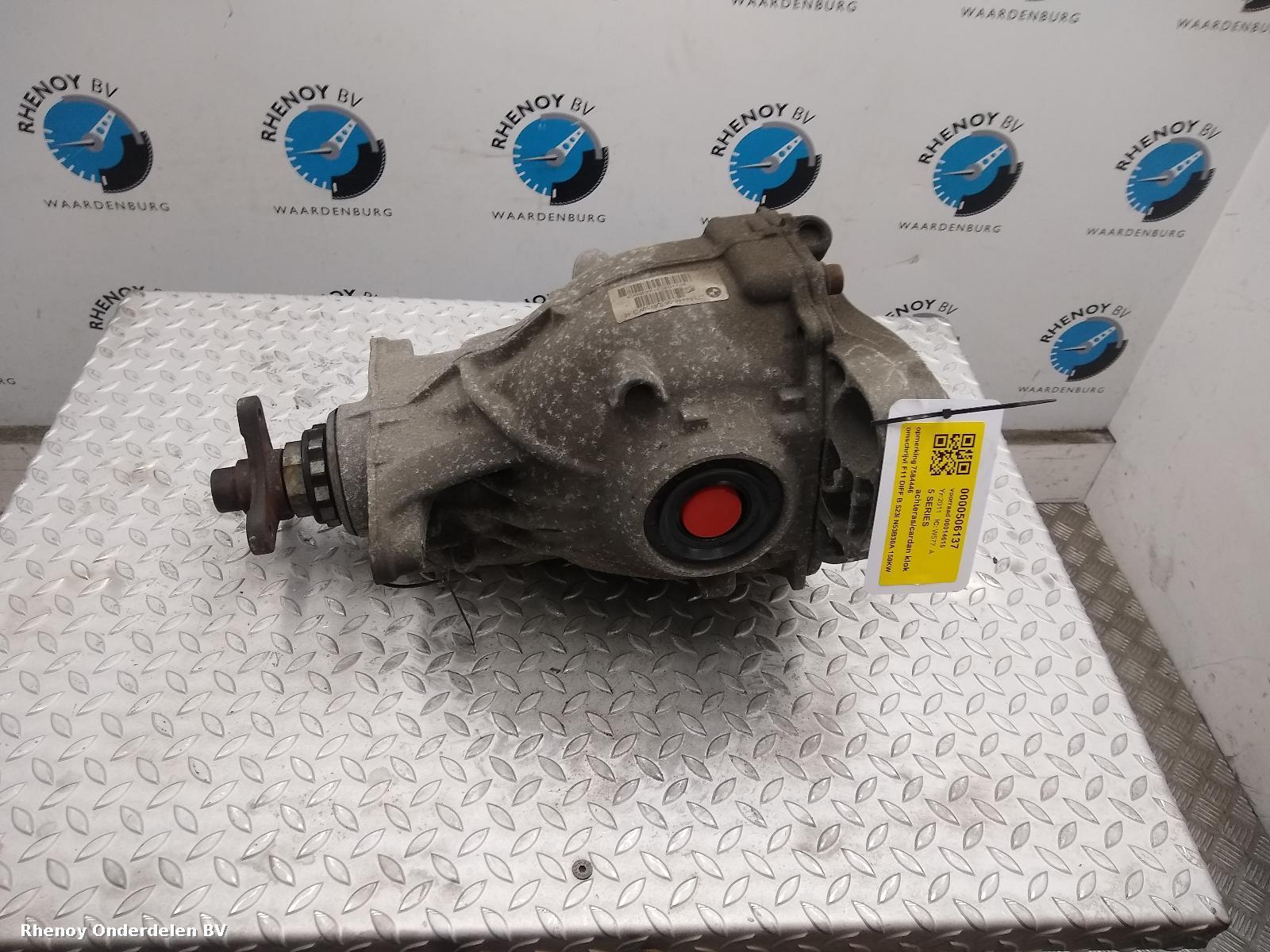 View Auto part Differential Assembly BMW 5 SERIES 2011
