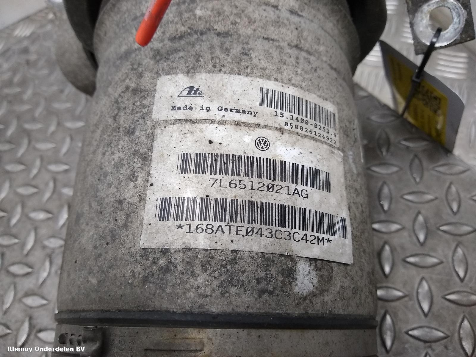 View Auto part VEER BALG (LUCHT) ACHTER VOLKSWAGEN TOUAREG 2006
