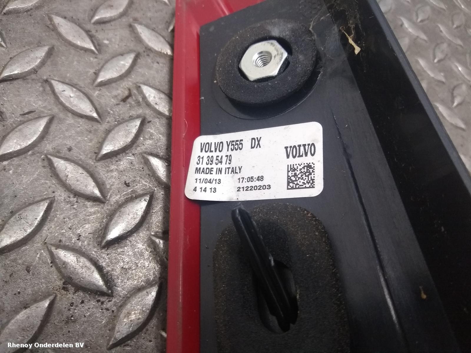 2013 VOLVO V40 ACHTERLICHT R View Auto part ACHTERLICHT R VOLVO V40 2013