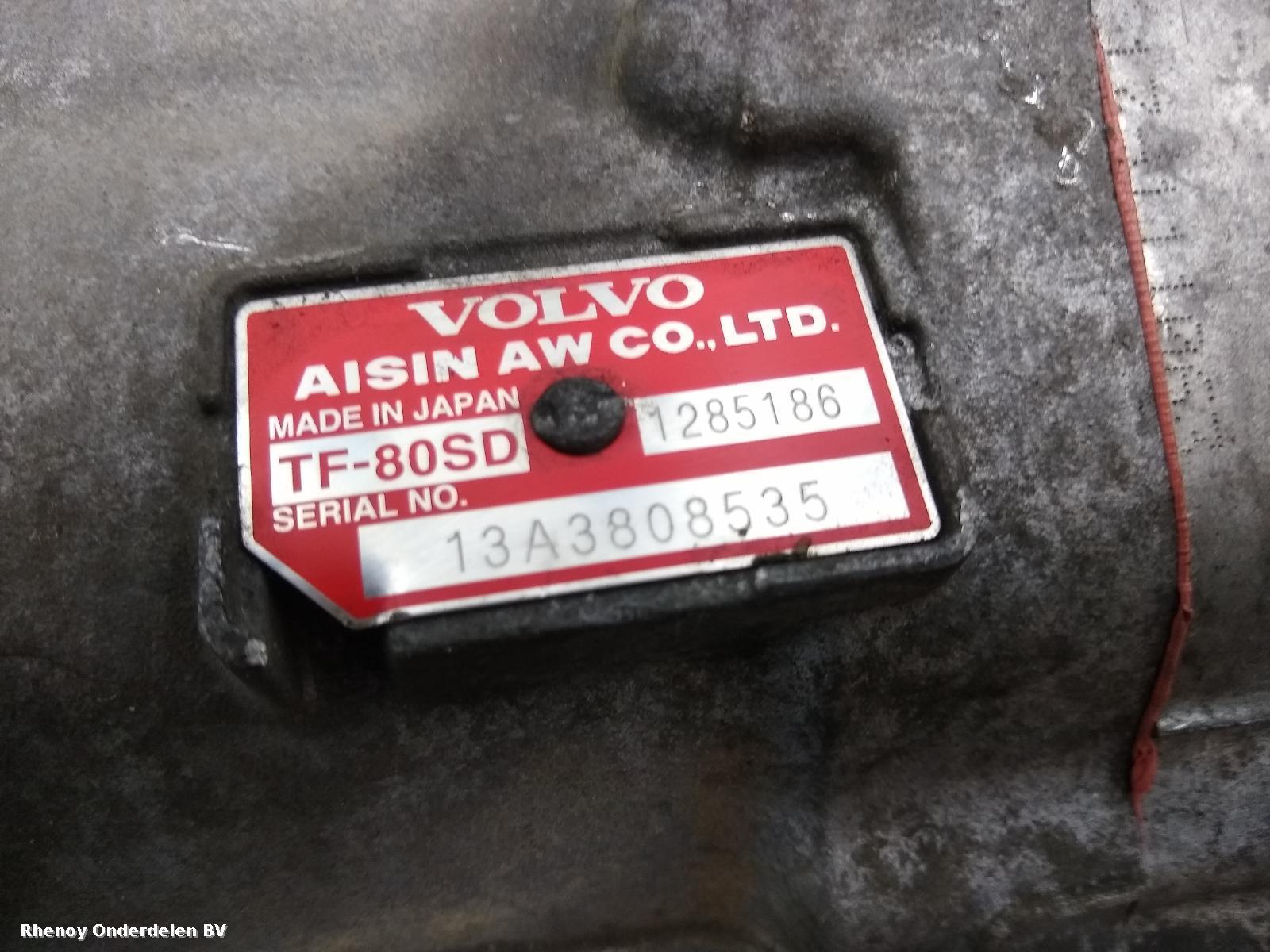 2013 VOLVO V40 TRANSMISSIE / VERSNELLINGSBAK View Auto part TRANSMISSIE / VERSNELLINGSBAK VOLVO V40 2013