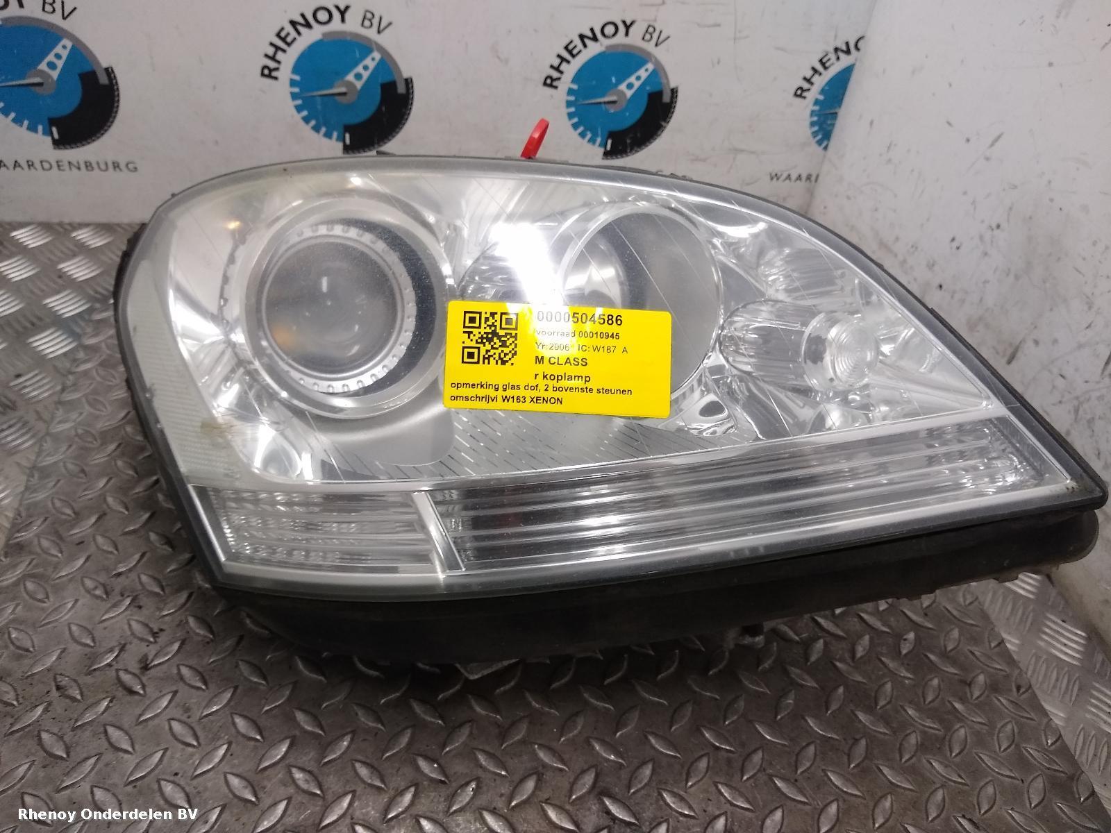 Bekijk Auto-onderdeel KOPLAMP R MERCEDES M CLASS 2006