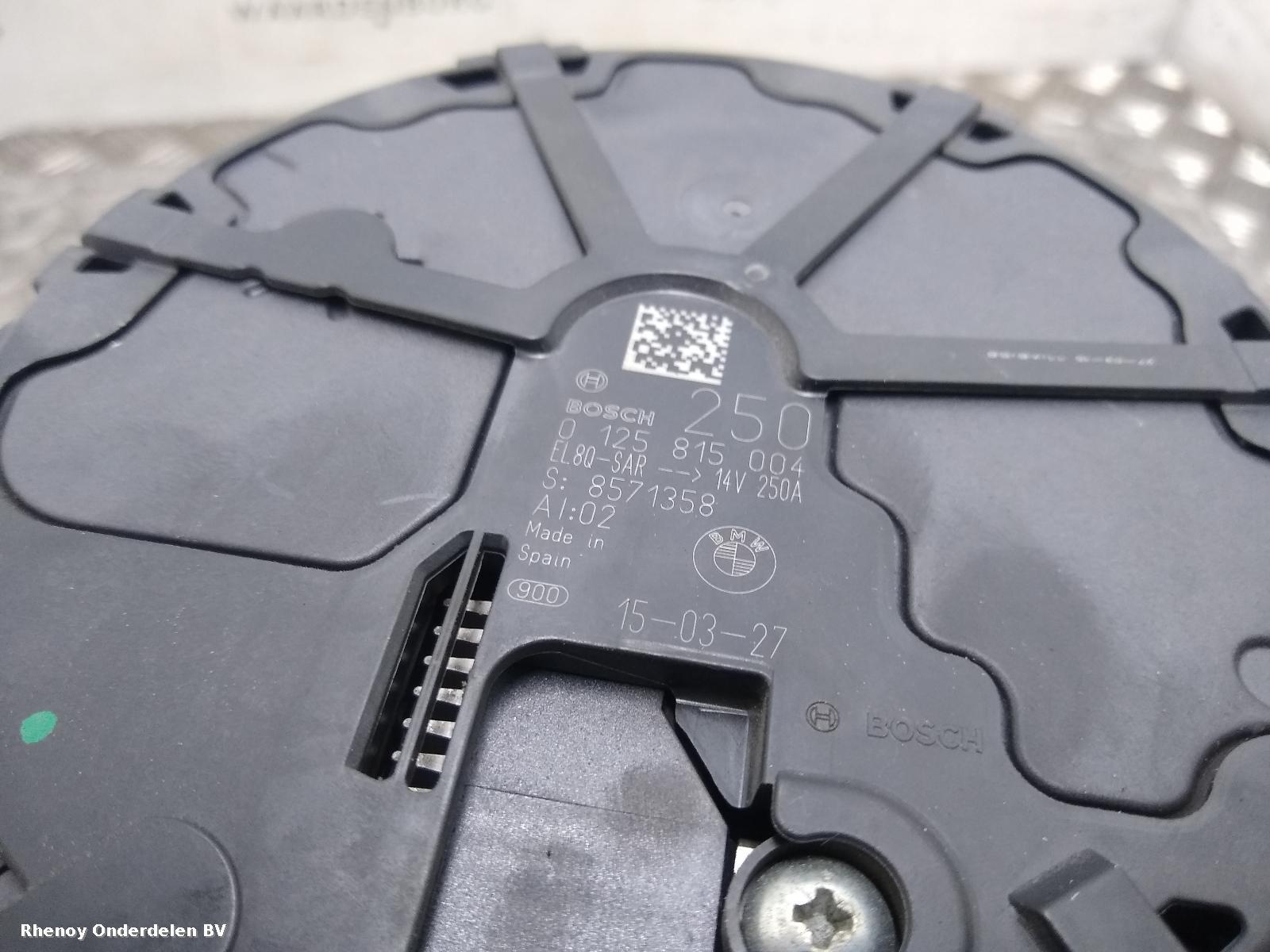 2016 BMW 7 SERIES DYNAMO View Auto part DYNAMO BMW 7 SERIES 2016