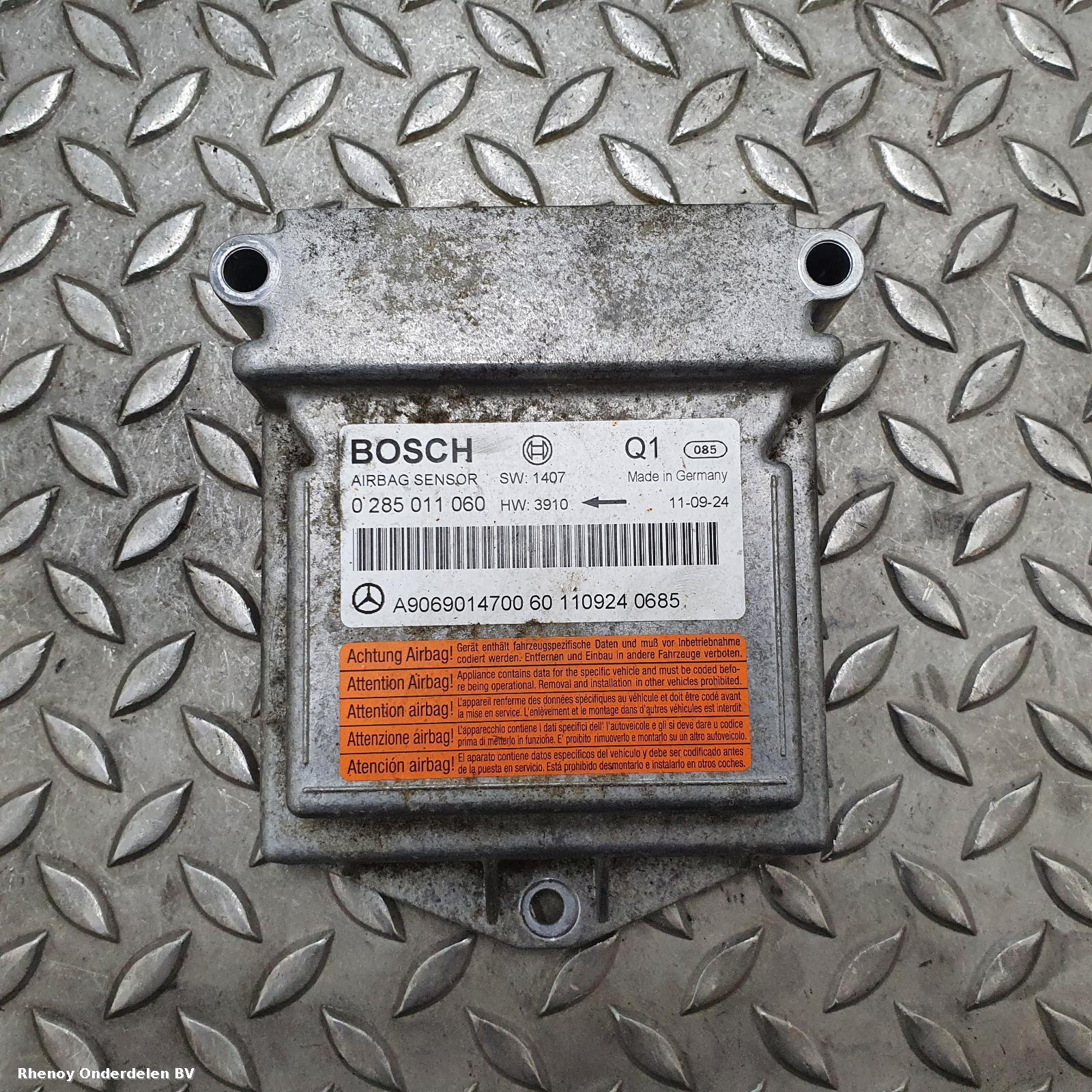2011 MERCEDES SPRINTER AIRBAG SET View Auto part AIRBAG SET MERCEDES SPRINTER 2011