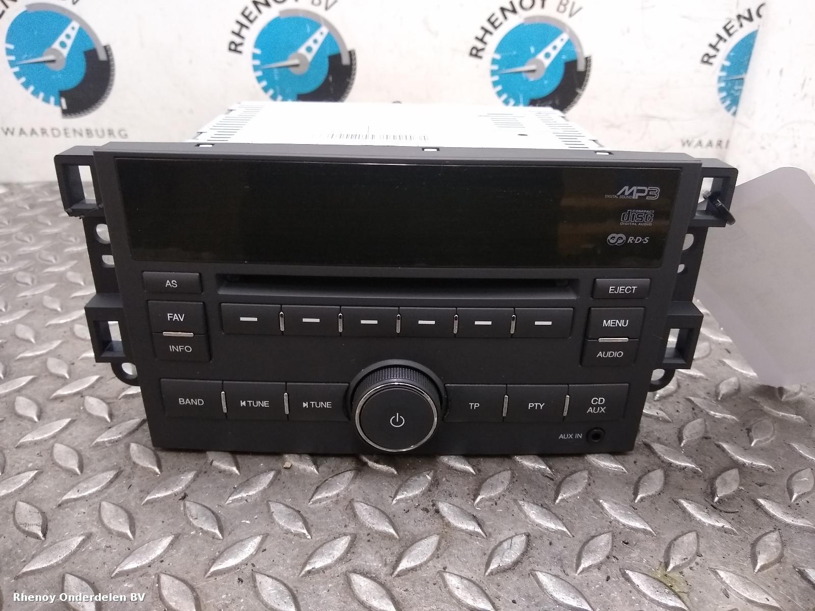 Bekijk Auto-onderdeel RADIO CHEVROLET AVEO 2009