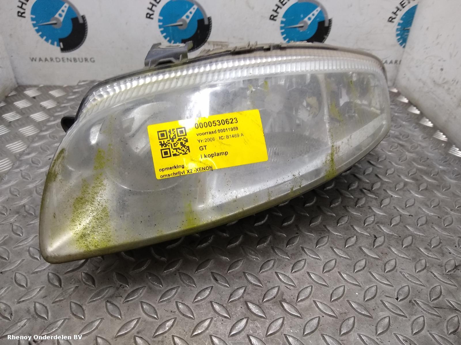 View Auto part L Headlamp ALFA ROMEO GT 2006
