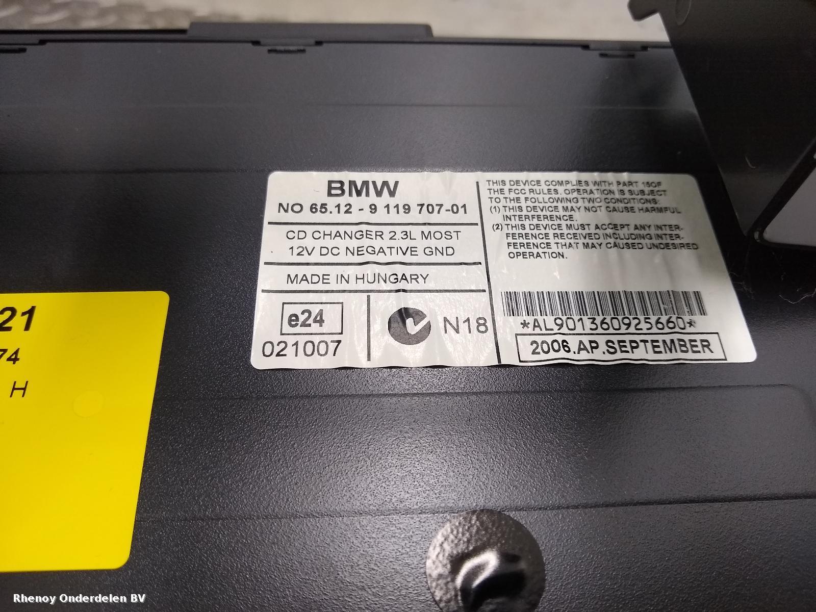 2006 BMW 3 SERIES RADIO View Auto part RADIO BMW 3 SERIES 2006