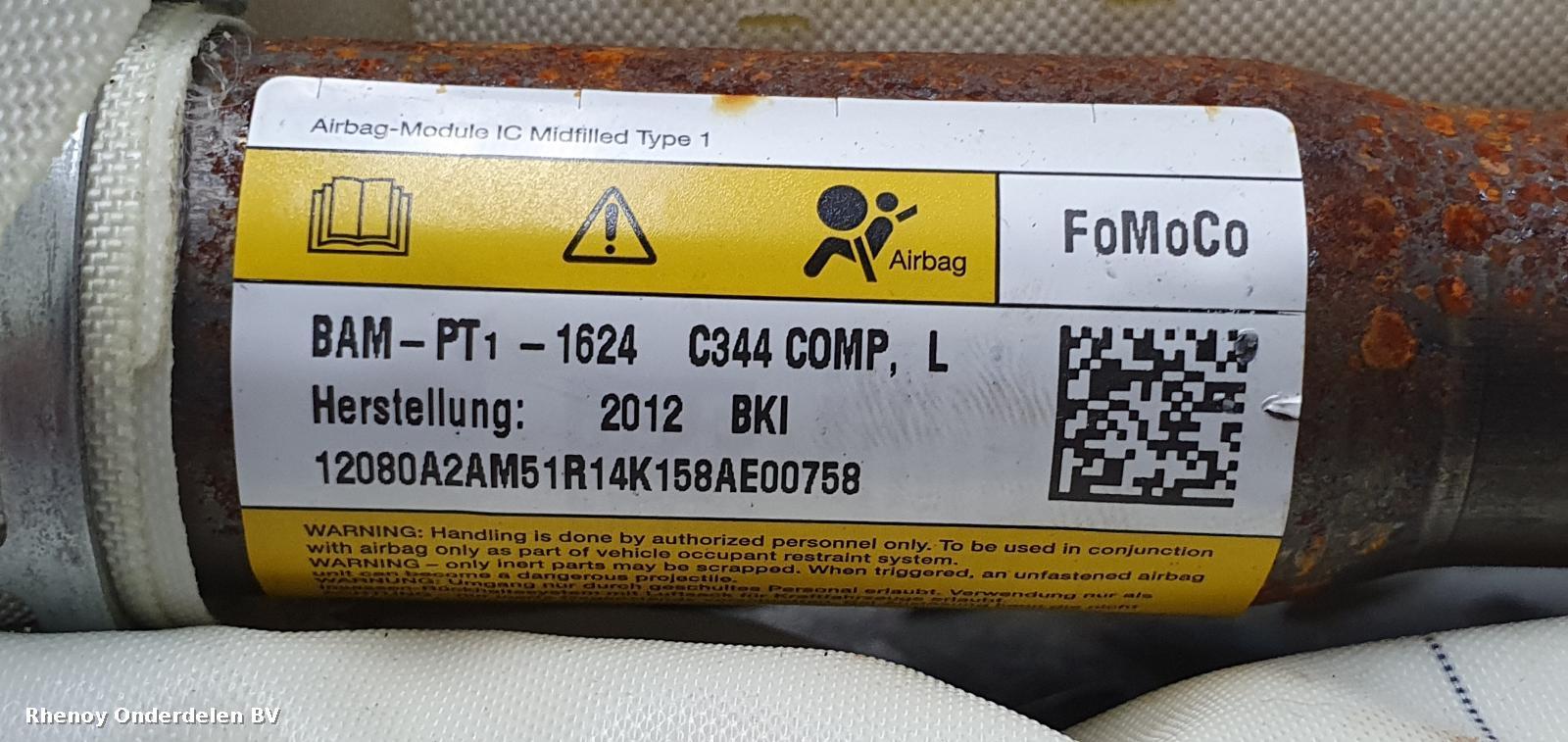 2012 FORD FOCUS C MAX AIRBAG LINKS View Auto part AIRBAG LINKS FORD FOCUS C MAX 2012