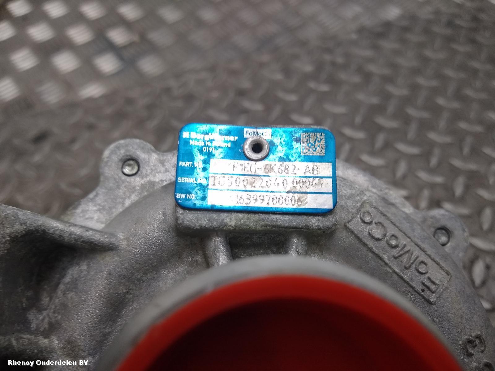 2016 FORD FOCUS TURBO View Auto part TURBO FORD FOCUS 2016
