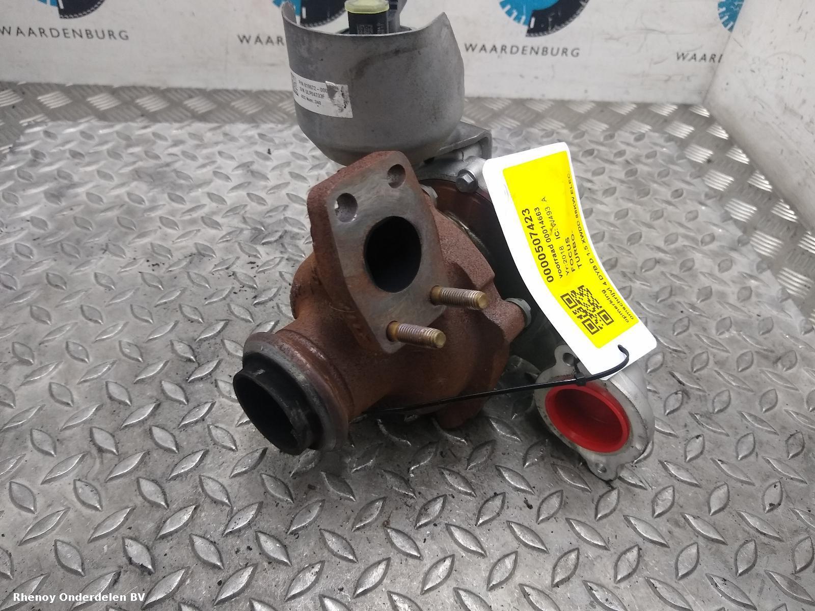 2018 FORD FOCUS TURBO View Auto part TURBO FORD FOCUS 2018
