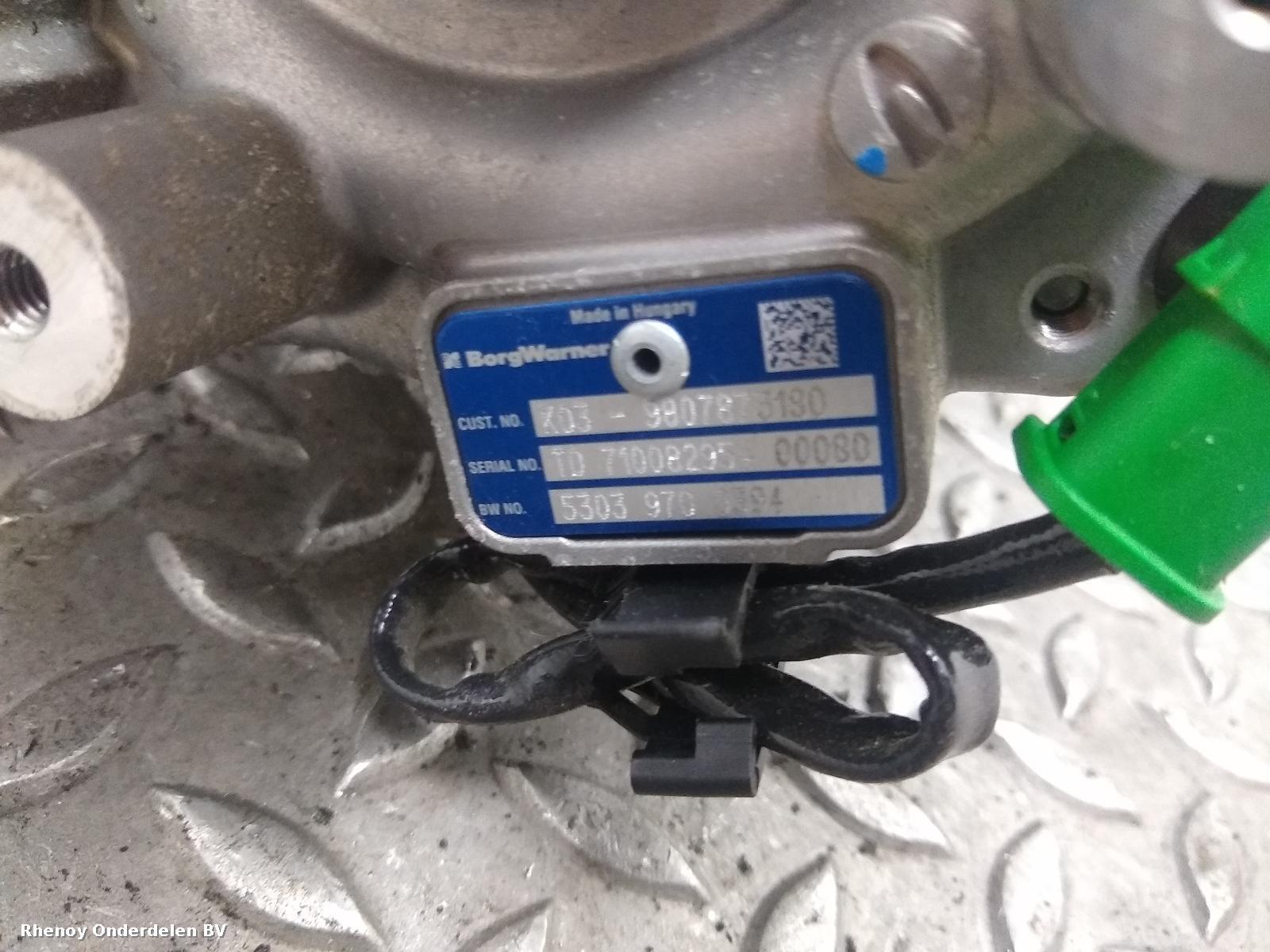 2017 FORD MONDEO TURBO View Auto part TURBO FORD MONDEO 2017