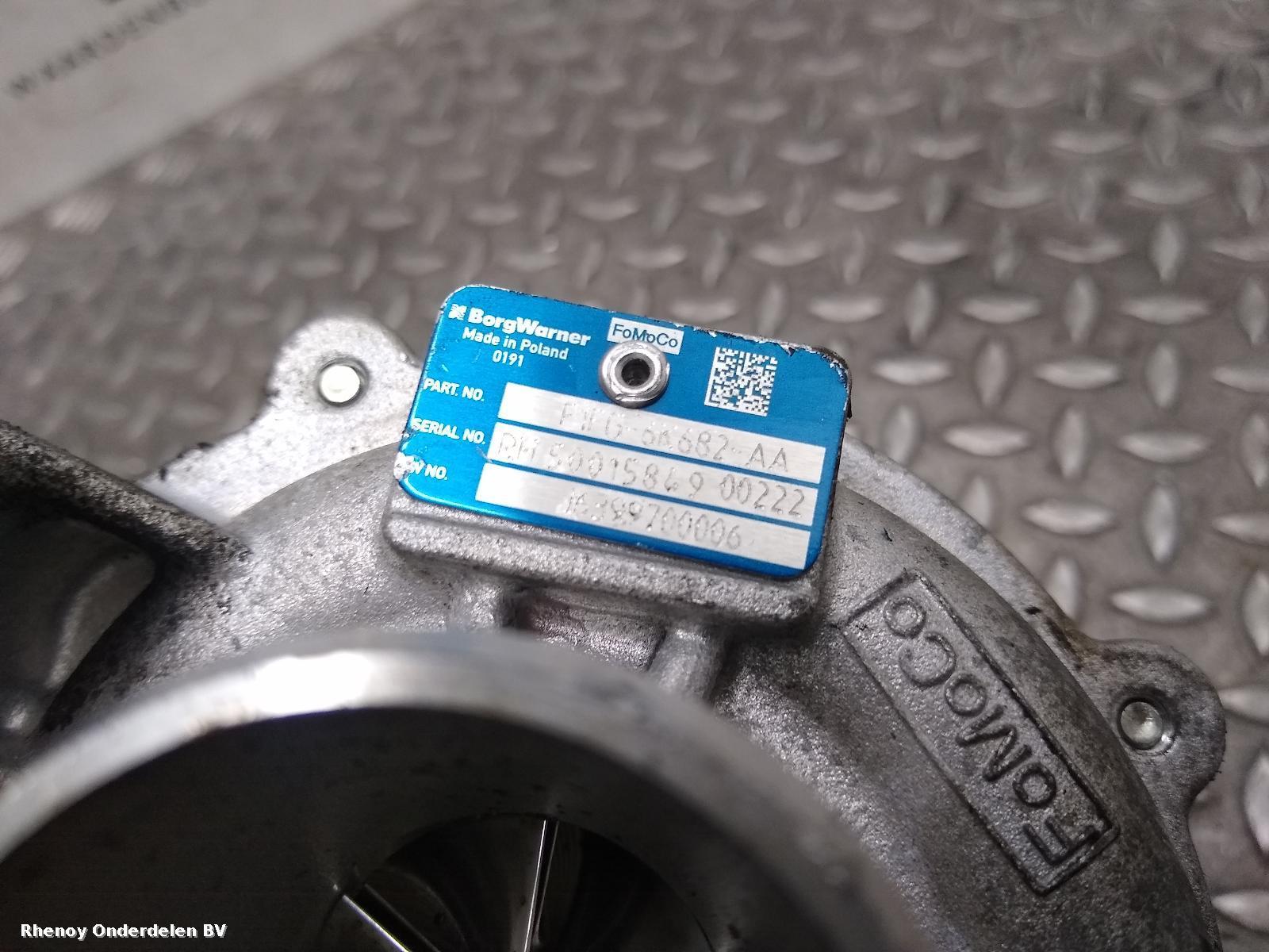 2016 FORD KUGA TURBO View Auto part TURBO FORD KUGA 2016