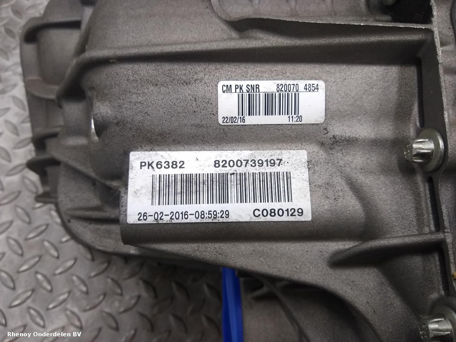 2007 RENAULT LAGUNA TRANSMISSIE / VERSNELLINGSBAK View Auto part TRANSMISSIE / VERSNELLINGSBAK RENAULT LAGUNA 2007