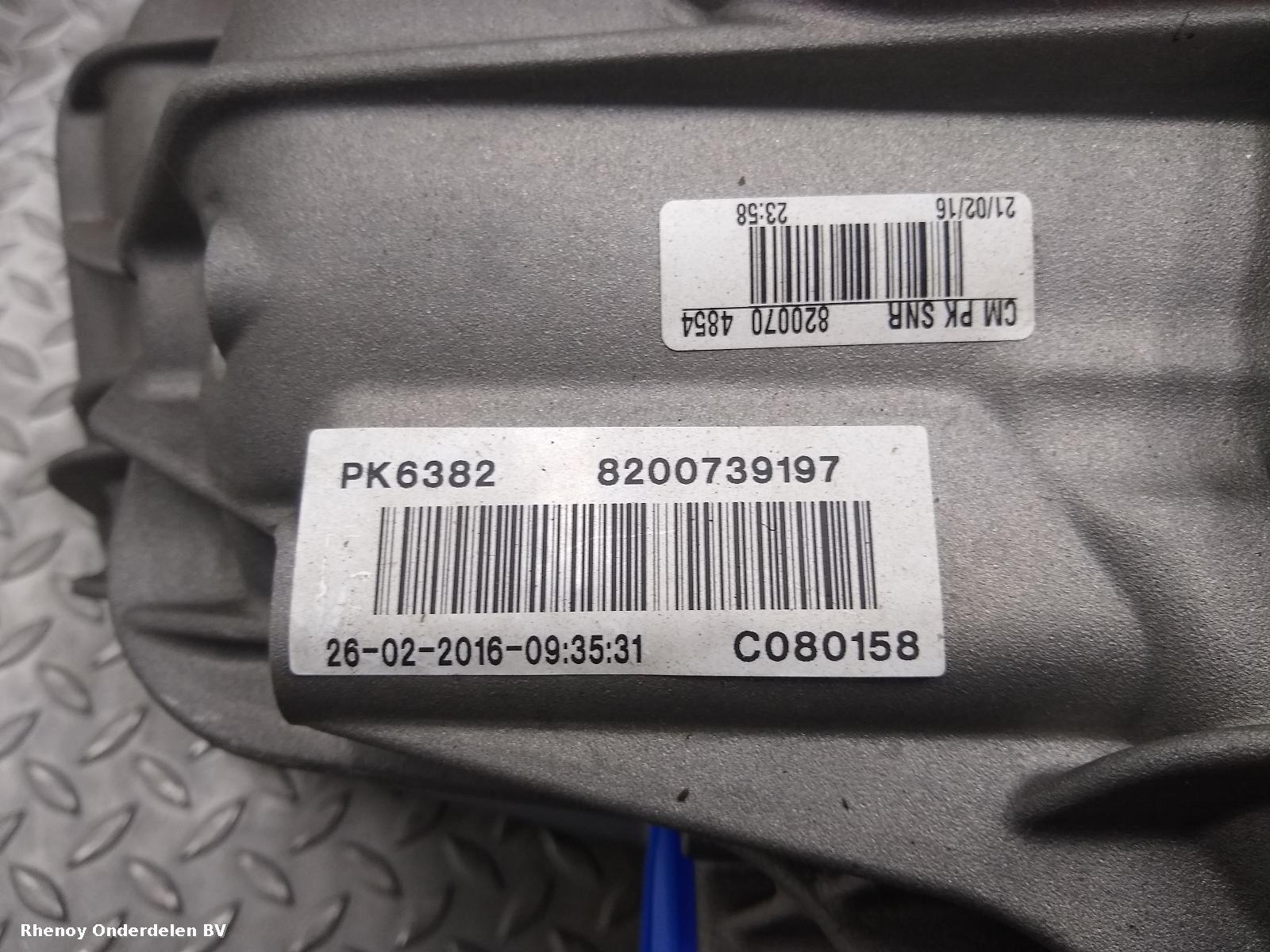 2007 RENAULT LAGUNA TRANSMISSIE / VERSNELLINGSBAK View Auto part TRANSMISSIE / VERSNELLINGSBAK RENAULT LAGUNA 2007