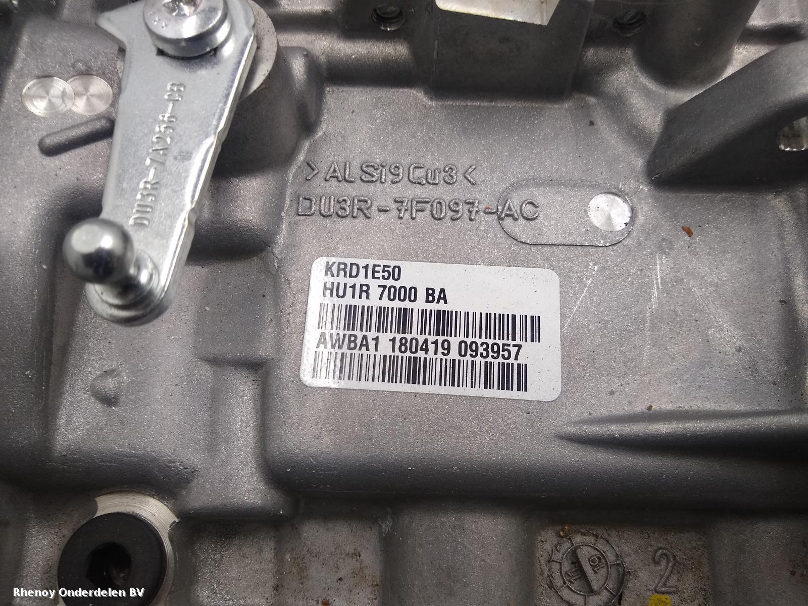 View Auto part TRANSMISSIE / VERSNELLINGSBAK RENAULT MEGANE 2018