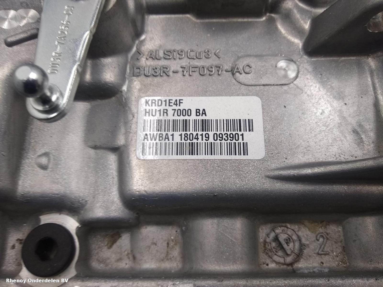 View Auto part TRANSMISSIE / VERSNELLINGSBAK RENAULT MEGANE 2018