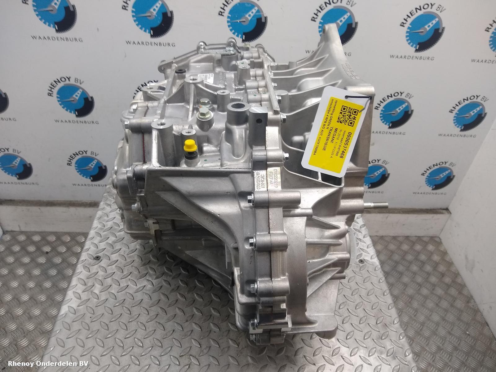 View Auto part TRANSMISSIE / VERSNELLINGSBAK RENAULT MEGANE 2018