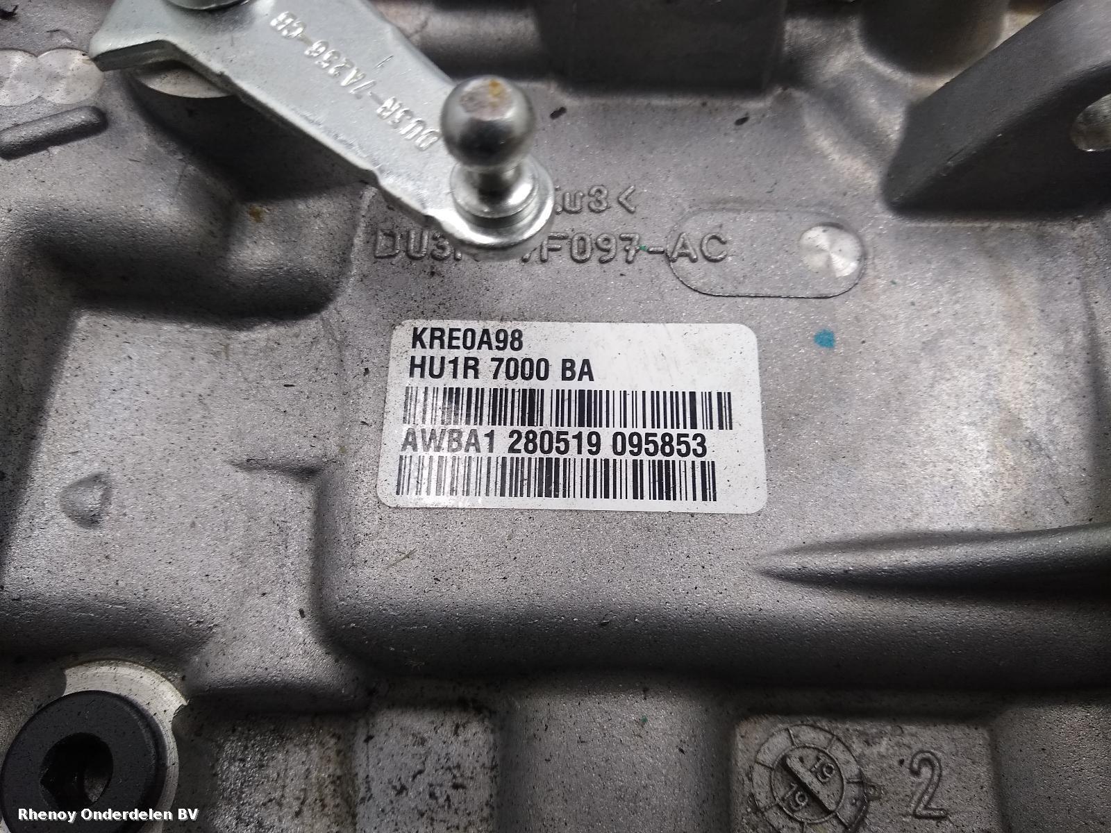 2018 RENAULT MEGANE TRANSMISSIE / VERSNELLINGSBAK View Auto part TRANSMISSIE / VERSNELLINGSBAK RENAULT MEGANE 2018
