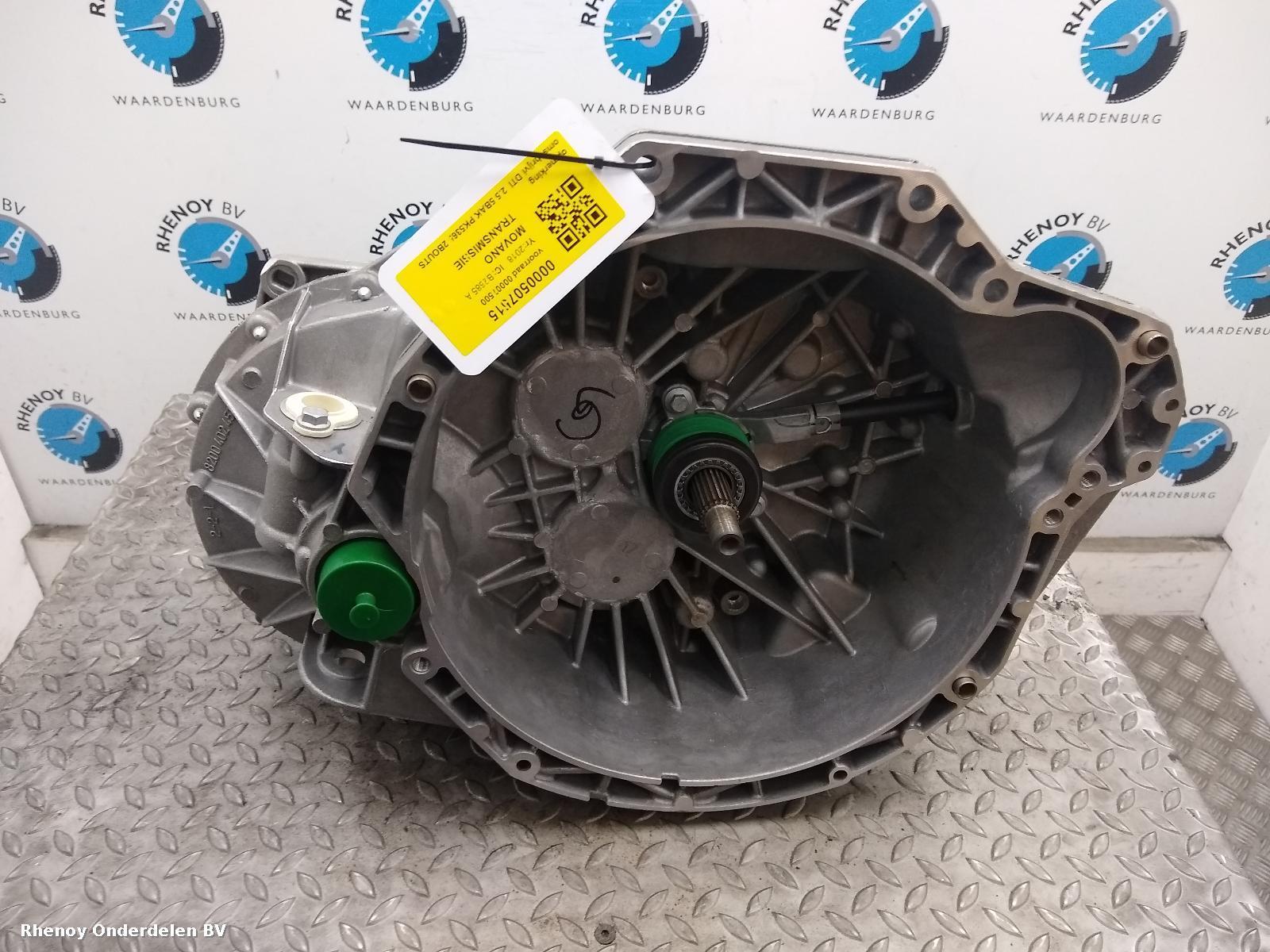 View Auto part Gearbox VAUXHALL / OPEL MOVANO 2018