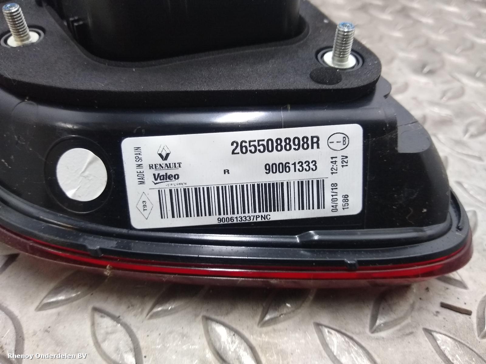 View Auto part ACHTERLICHT R RENAULT KADJAR 2018