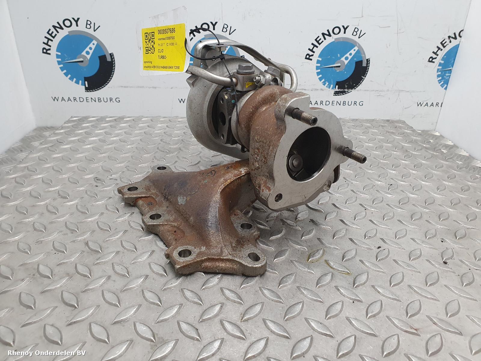 2017 RENAULT CLIO TURBO View Auto part TURBO RENAULT CLIO 2017
