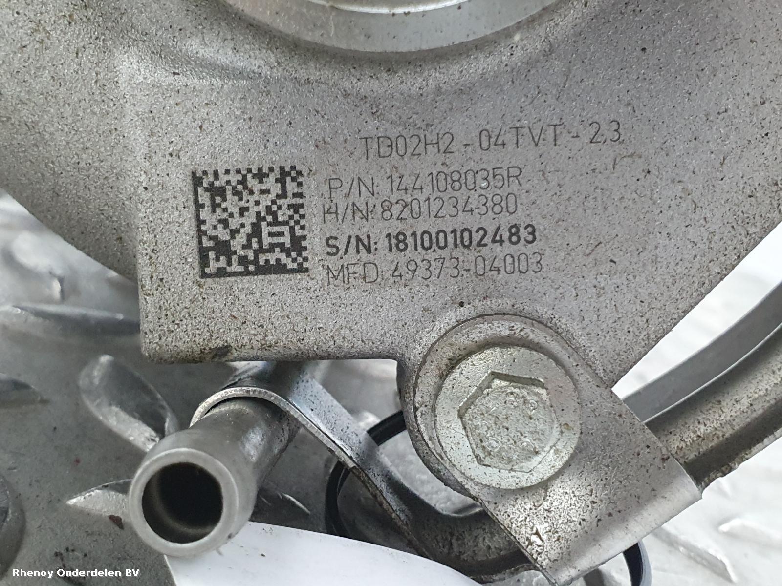 2017 RENAULT CLIO TURBO View Auto part TURBO RENAULT CLIO 2017