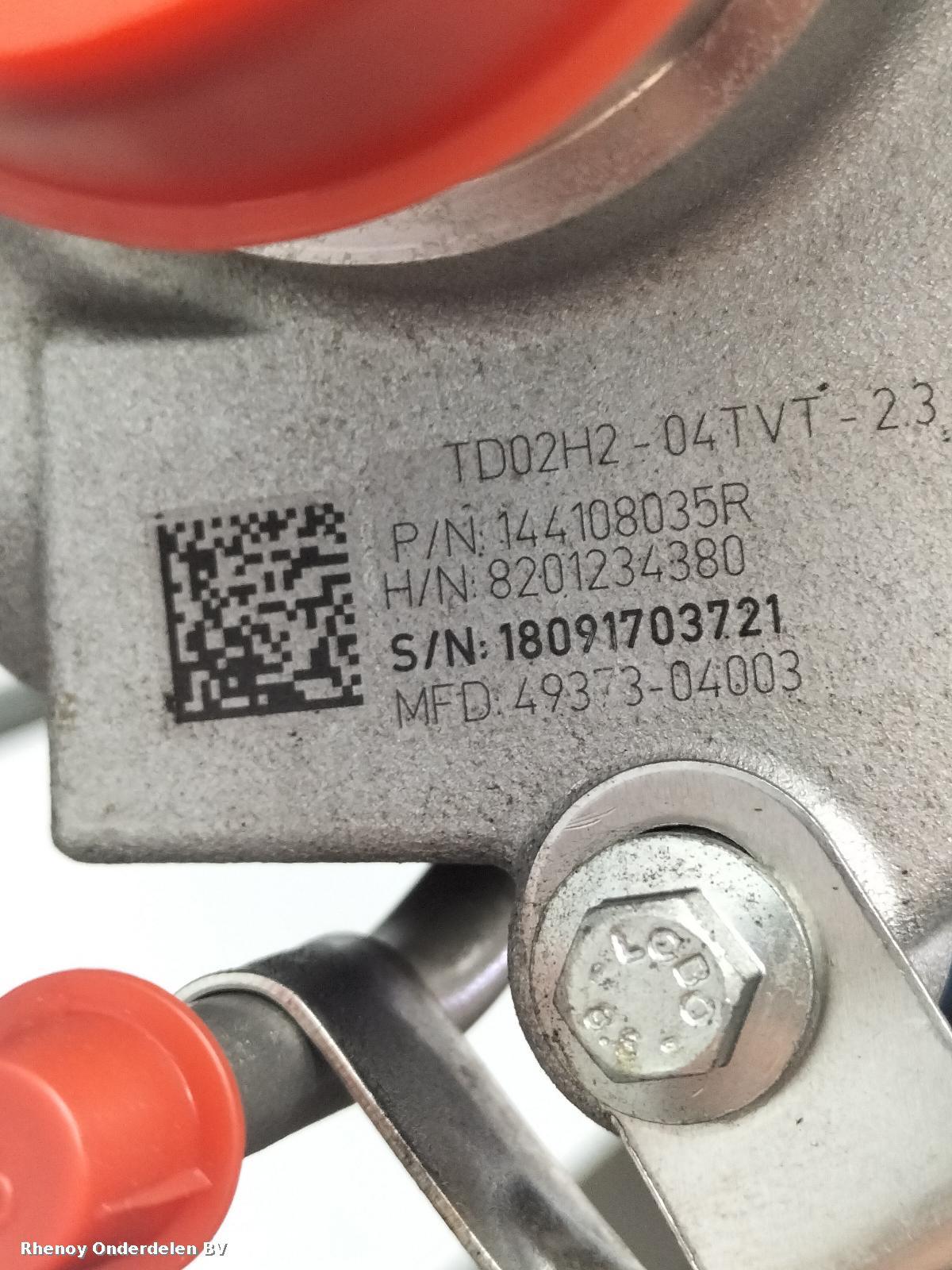 2017 RENAULT CLIO TURBO View Auto part TURBO RENAULT CLIO 2017