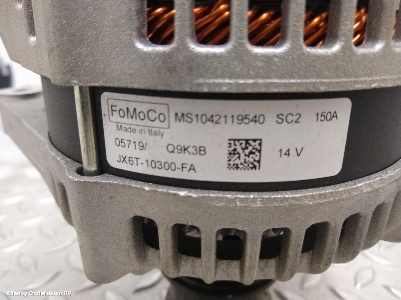 View Auto part DYNAMO FORD FOCUS 2018