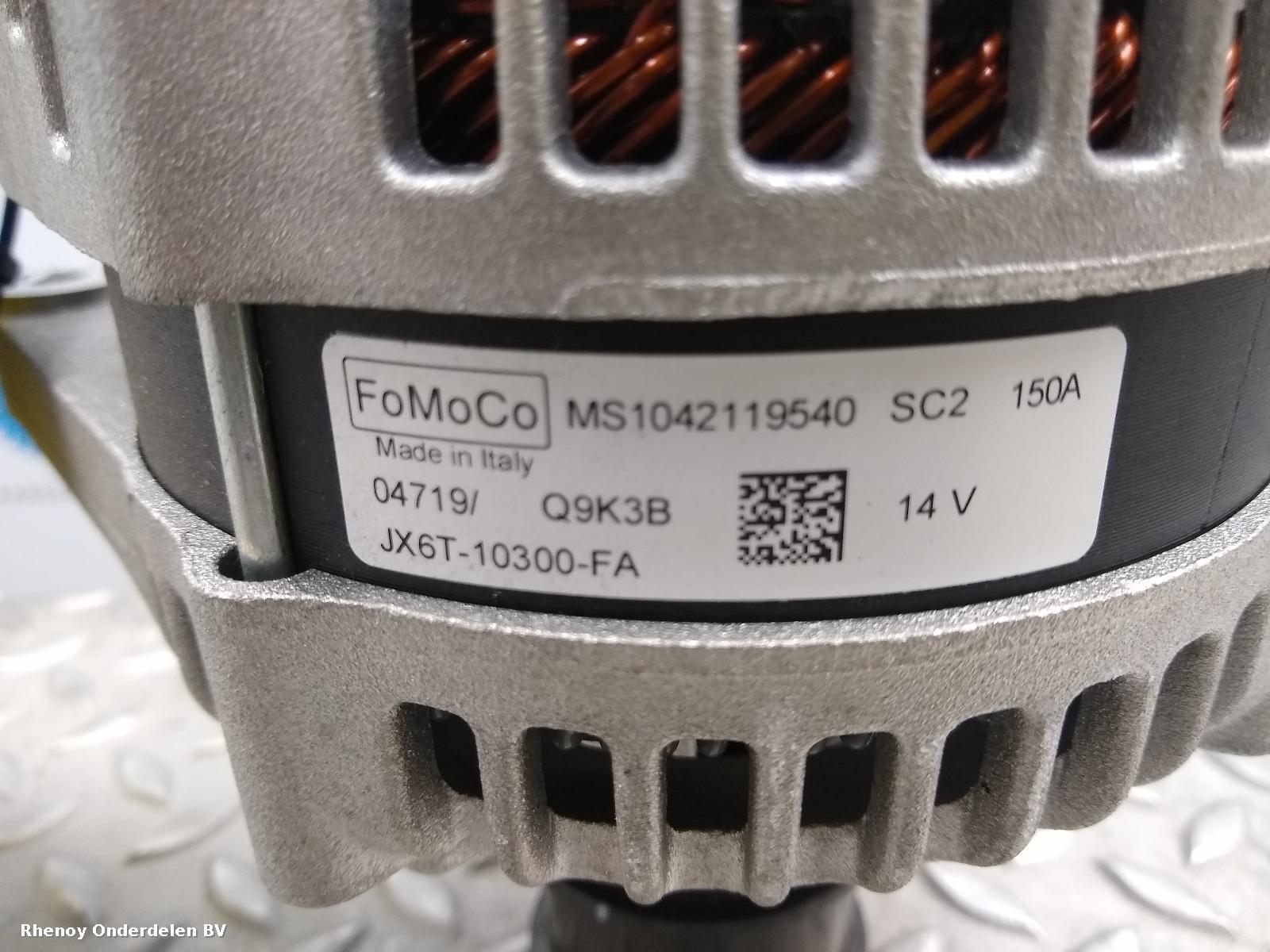 2018 FORD FOCUS DYNAMO View Auto part DYNAMO FORD FOCUS 2018