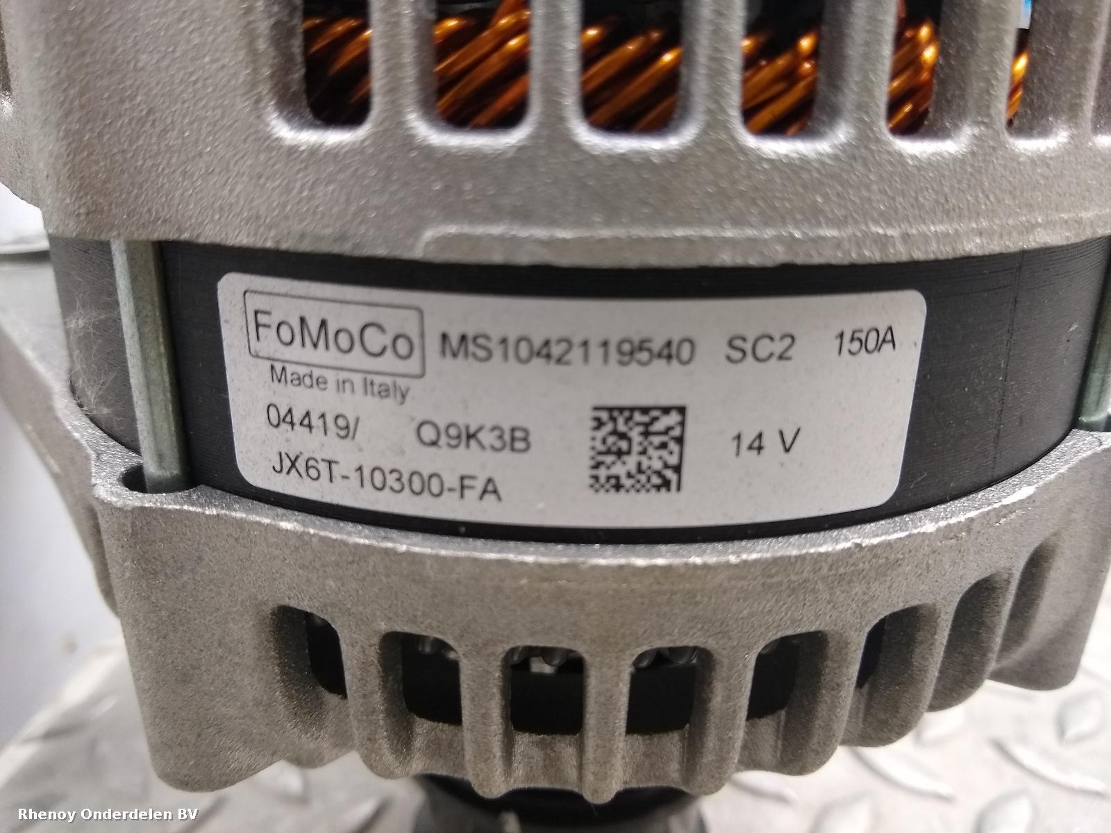2018 FORD FOCUS DYNAMO View Auto part DYNAMO FORD FOCUS 2018