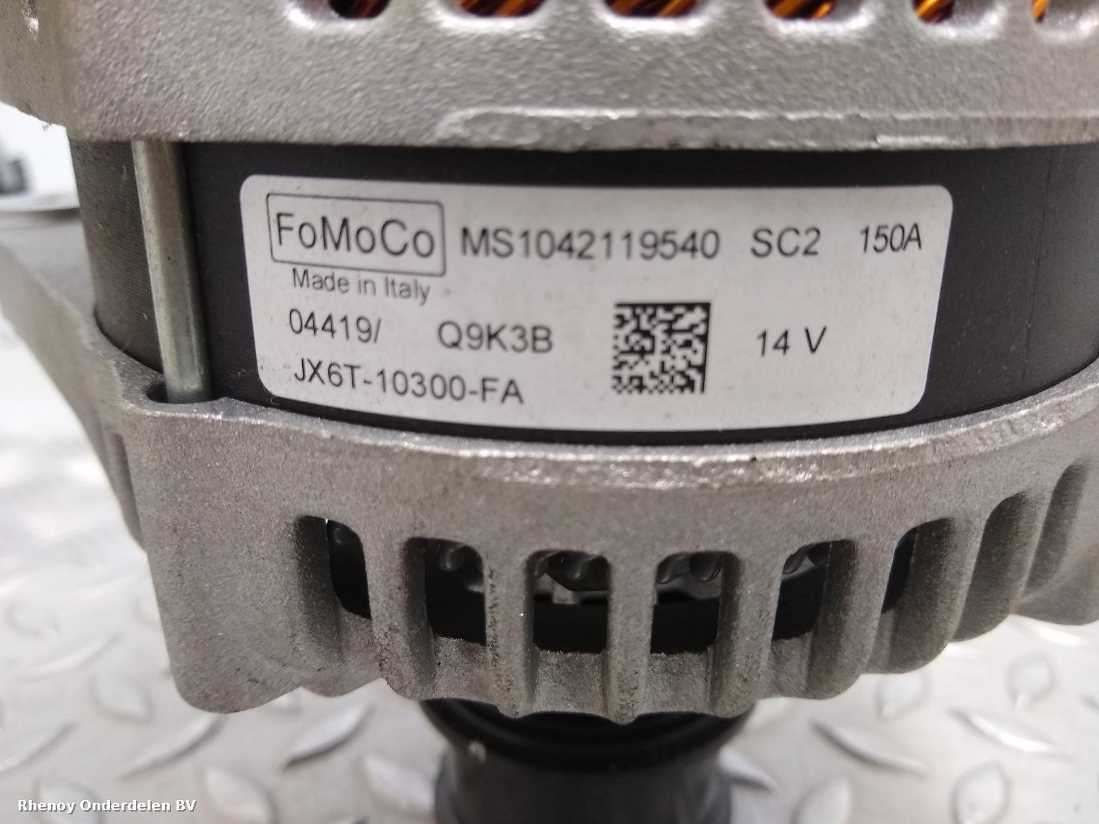 2018 FORD FOCUS DYNAMO View Auto part DYNAMO FORD FOCUS 2018