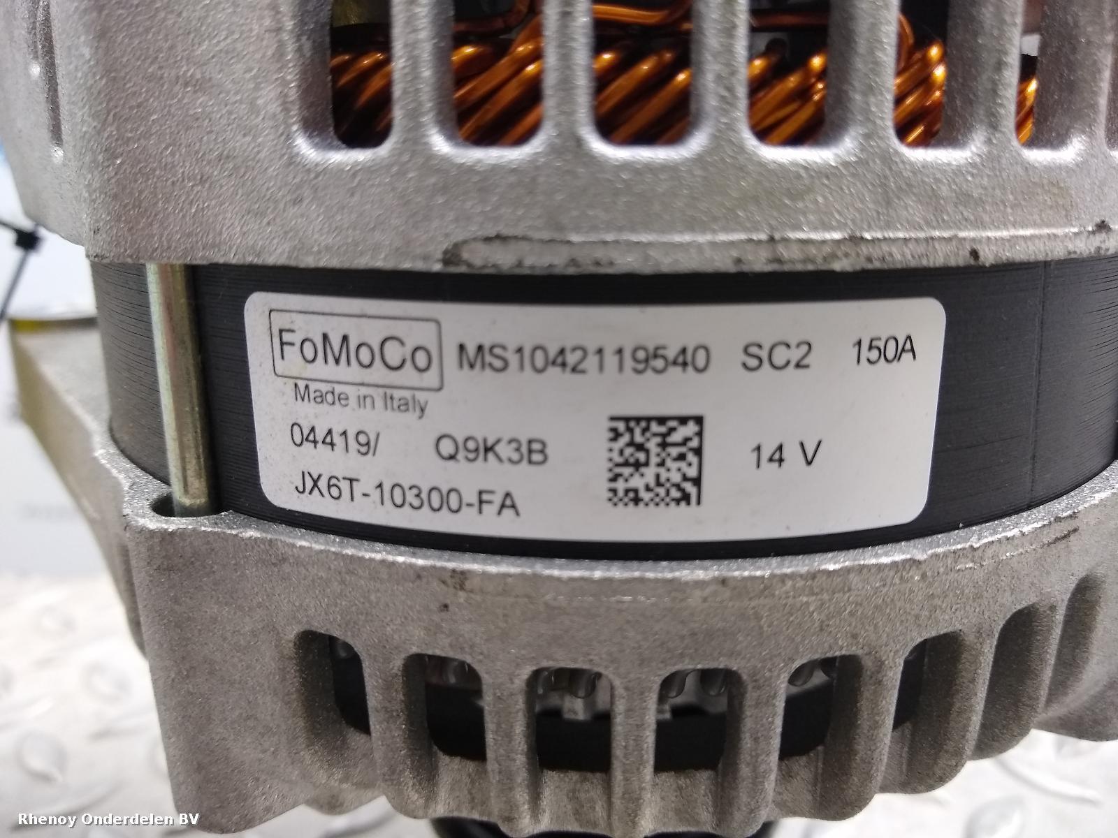 2018 FORD FOCUS DYNAMO View Auto part DYNAMO FORD FOCUS 2018