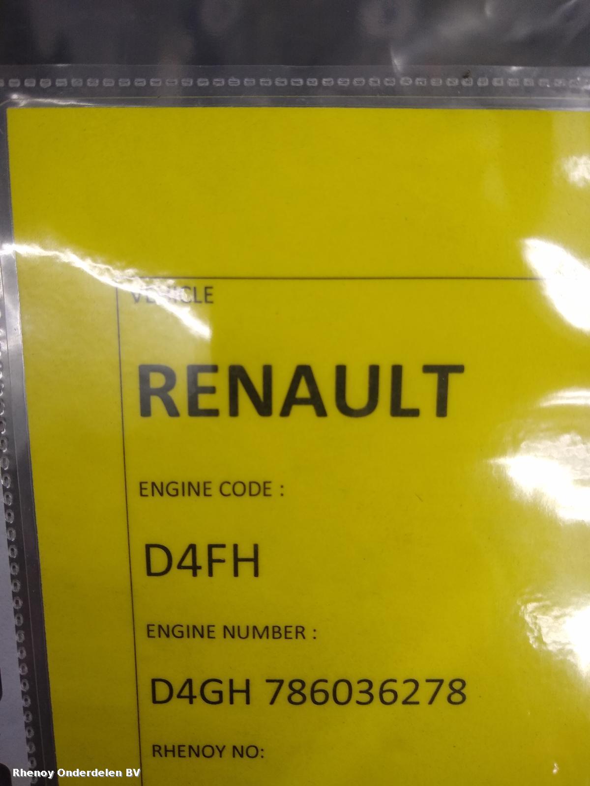 View Auto part Engine RENAULT CLIO 2011