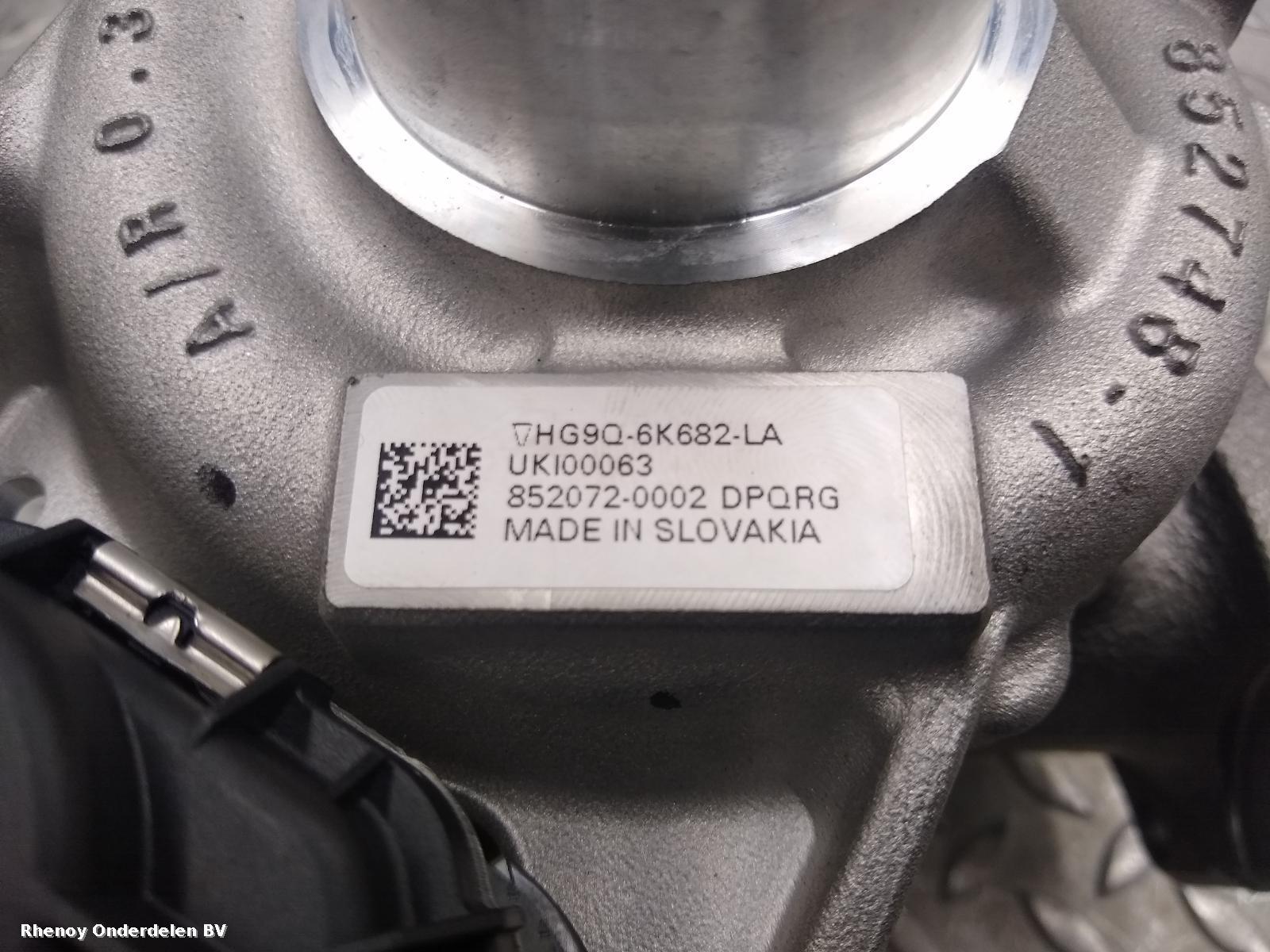 2018 FORD TRANSIT TURBO View Auto part TURBO FORD TRANSIT 2018