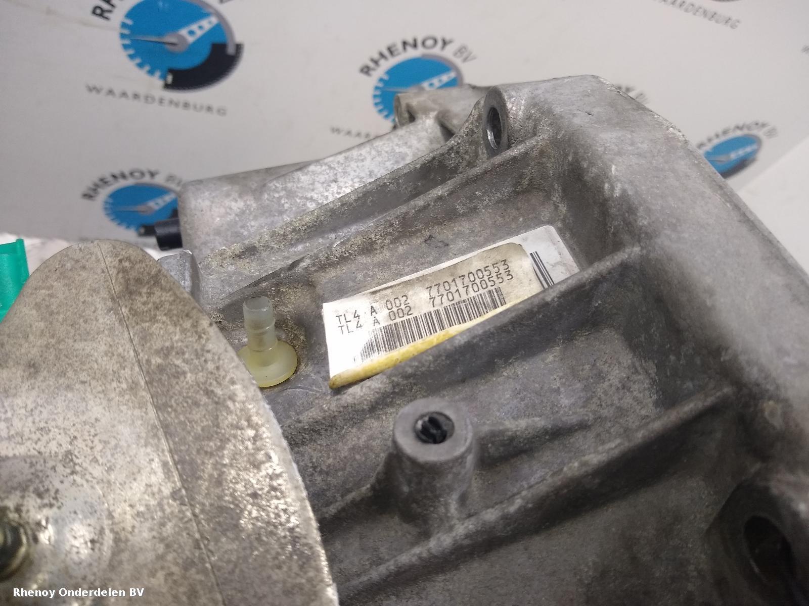 2007 RENAULT CLIO TRANSMISSIE / VERSNELLINGSBAK View Auto part TRANSMISSIE / VERSNELLINGSBAK RENAULT CLIO 2007