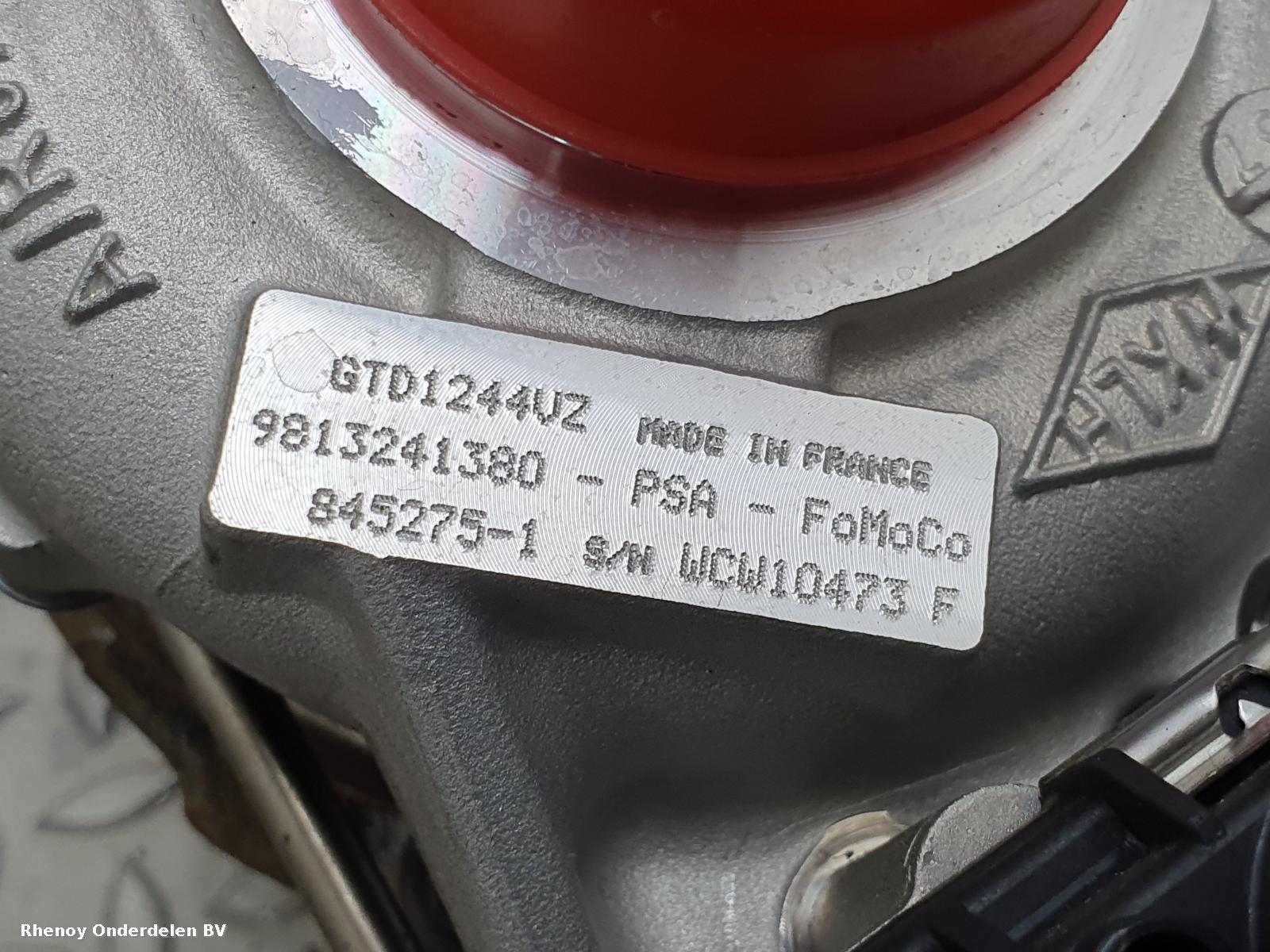 2019 FORD FOCUS TURBO View Auto part TURBO FORD FOCUS 2019