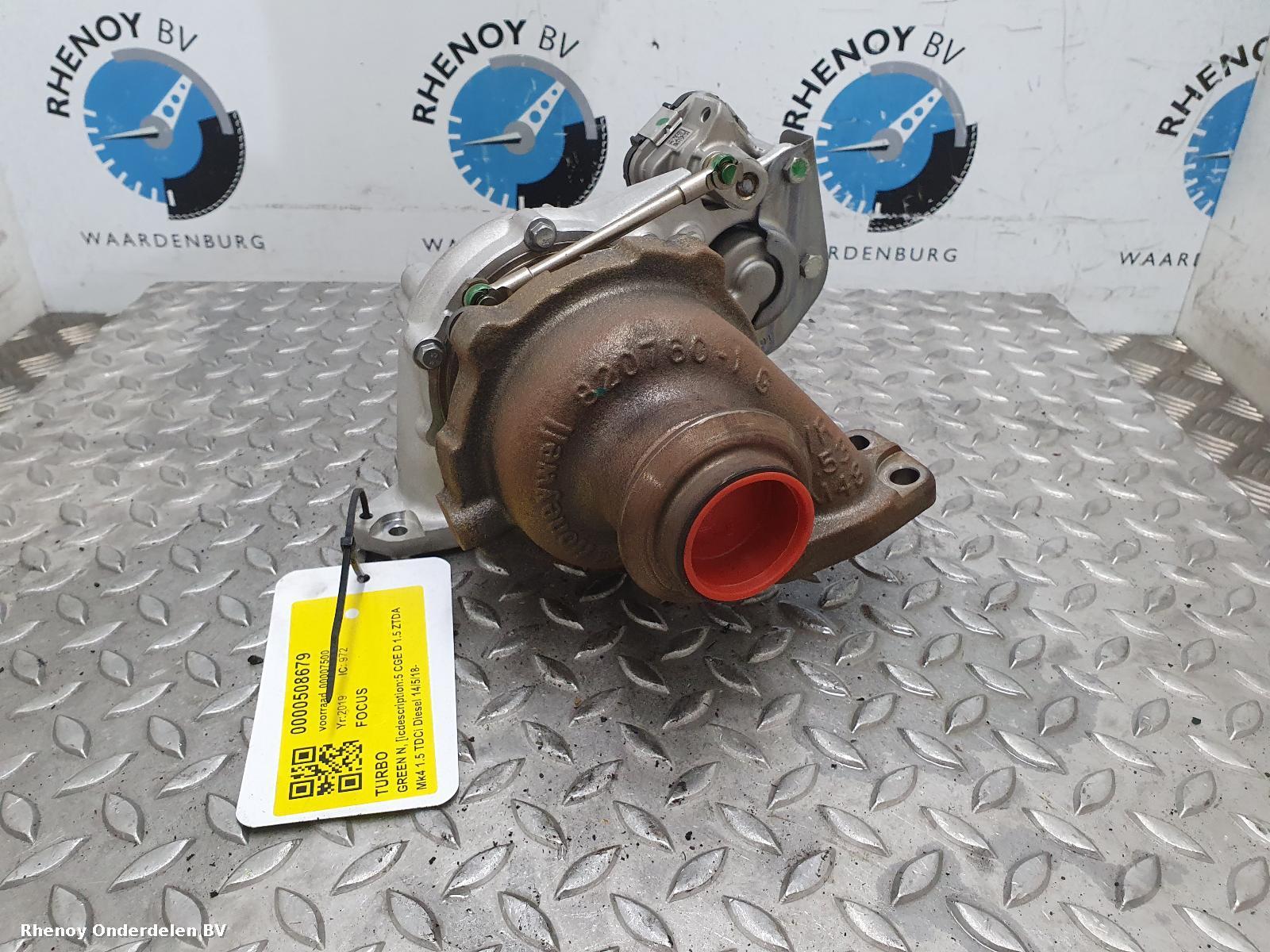 2019 FORD FOCUS TURBO View Auto part TURBO FORD FOCUS 2019