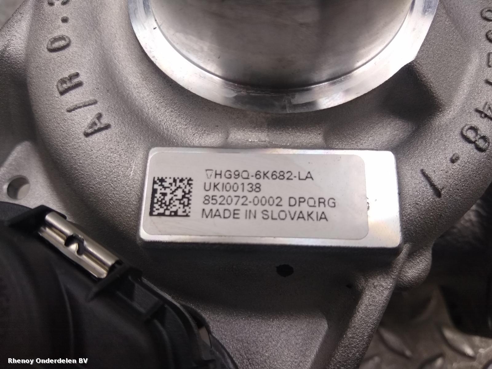 2018 FORD TRANSIT TURBO View Auto part TURBO FORD TRANSIT 2018