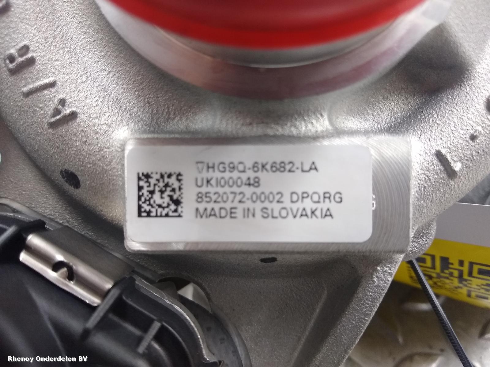 2018 FORD TRANSIT TURBO View Auto part TURBO FORD TRANSIT 2018