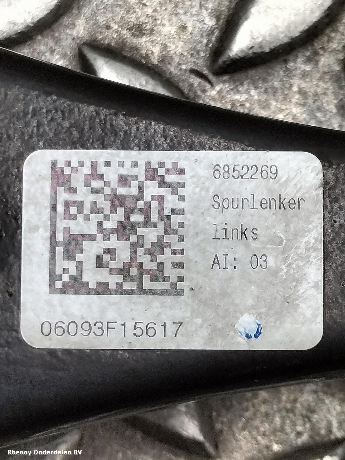 2015 BMW I3 DRAAGARM ONDER LA View Auto part DRAAGARM ONDER LA BMW I3 2015