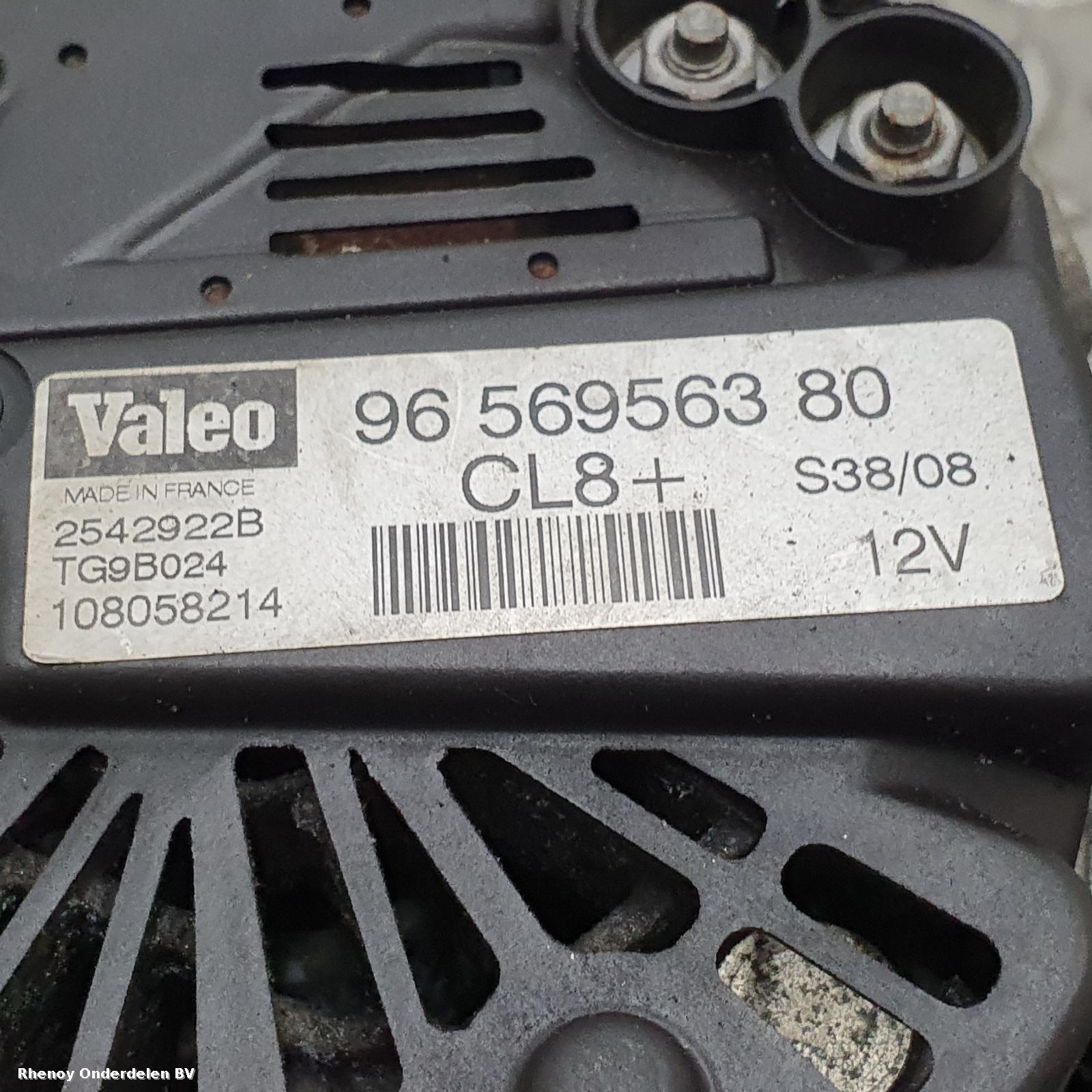 2008 CITROEN XSARA PICASSO DYNAMO View Auto part DYNAMO CITROEN XSARA PICASSO 2008