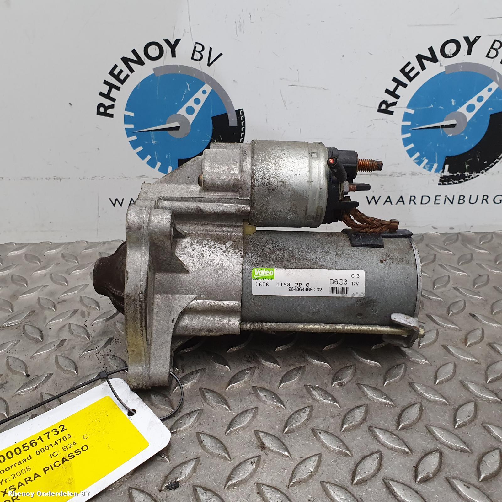 View Auto part Starter Motor CITROEN XSARA PICASSO 2008