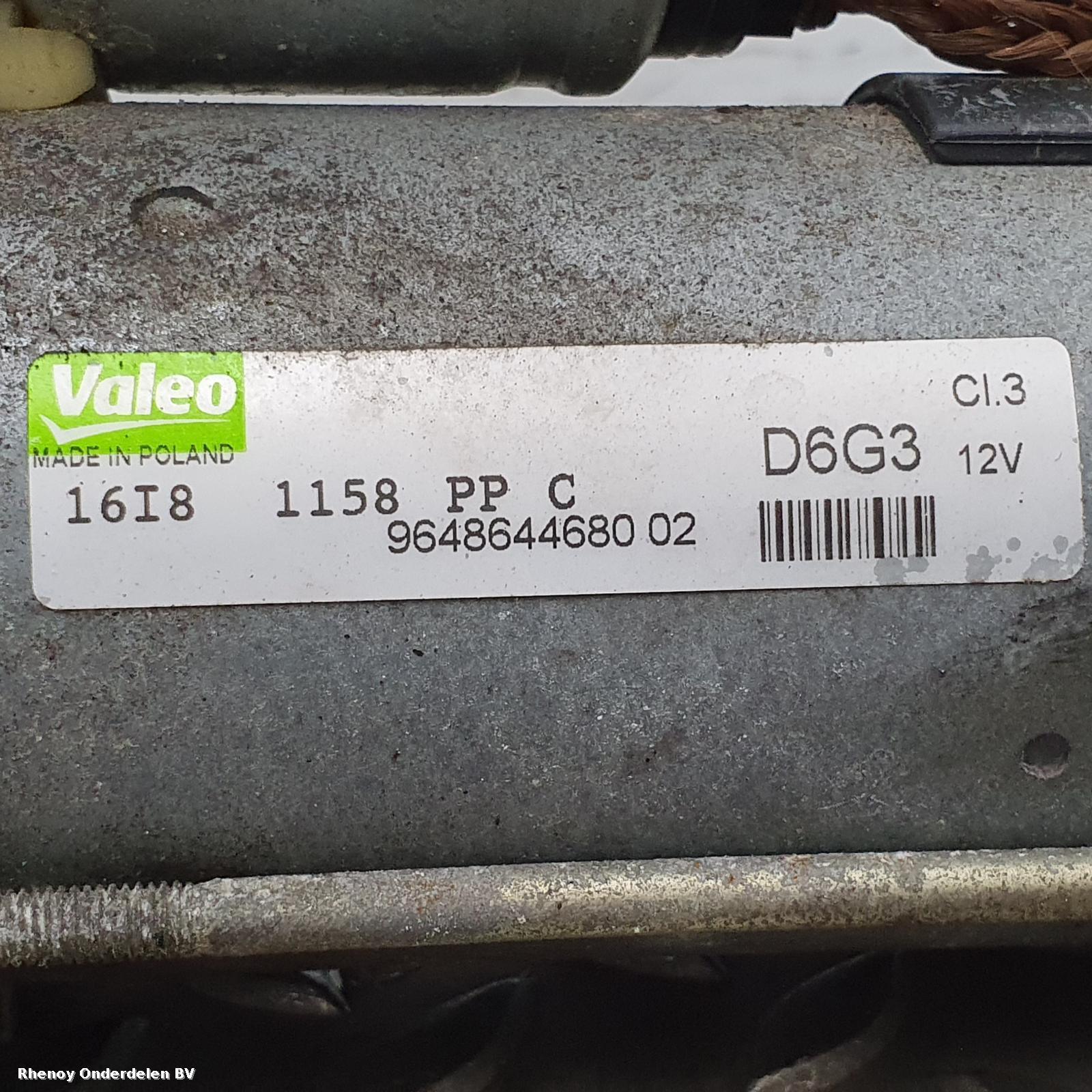 View Auto part STARTMOTOR CITROEN XSARA PICASSO 2008