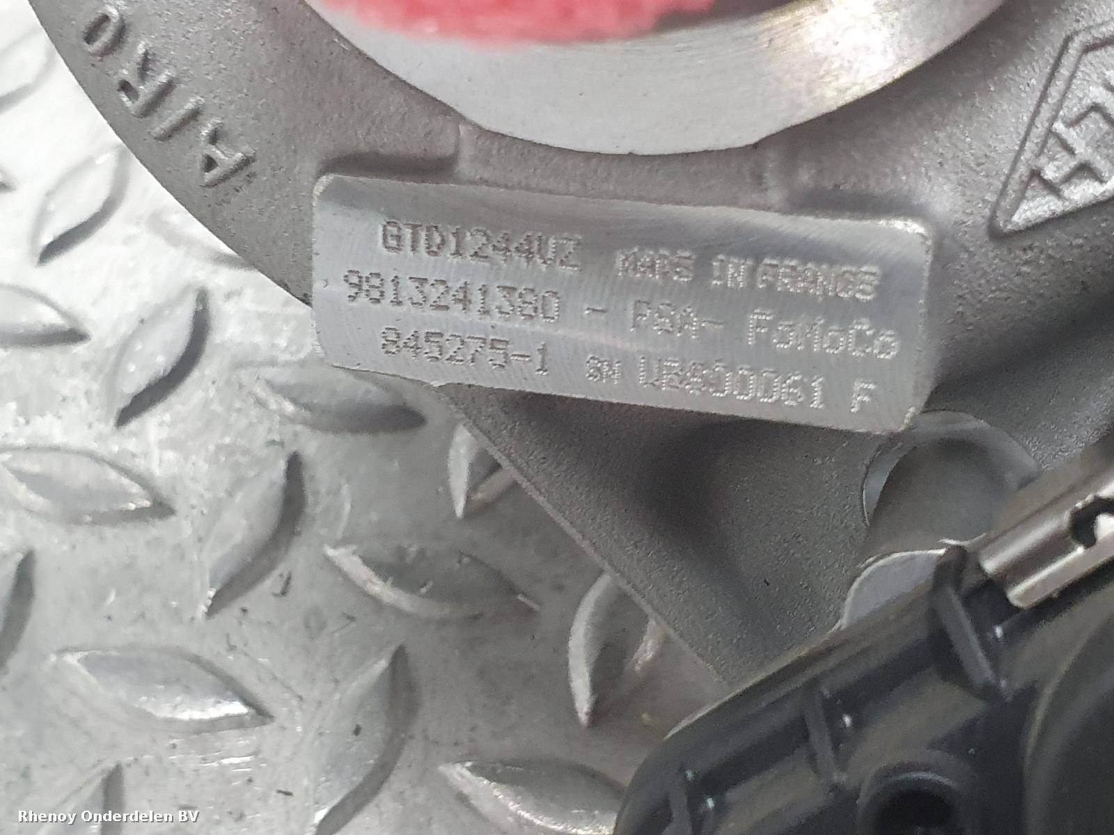 2019 FORD FOCUS TURBO View Auto part TURBO FORD FOCUS 2019
