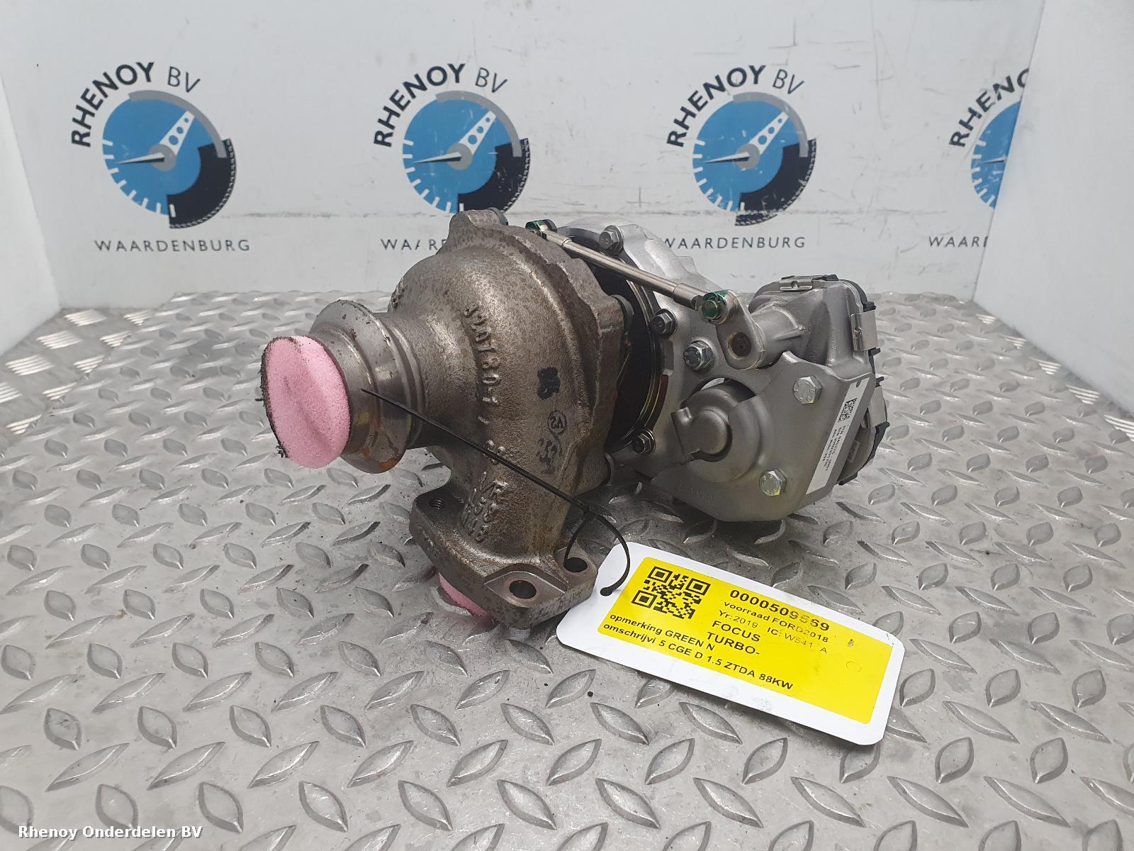 2019 FORD FOCUS TURBO View Auto part TURBO FORD FOCUS 2019