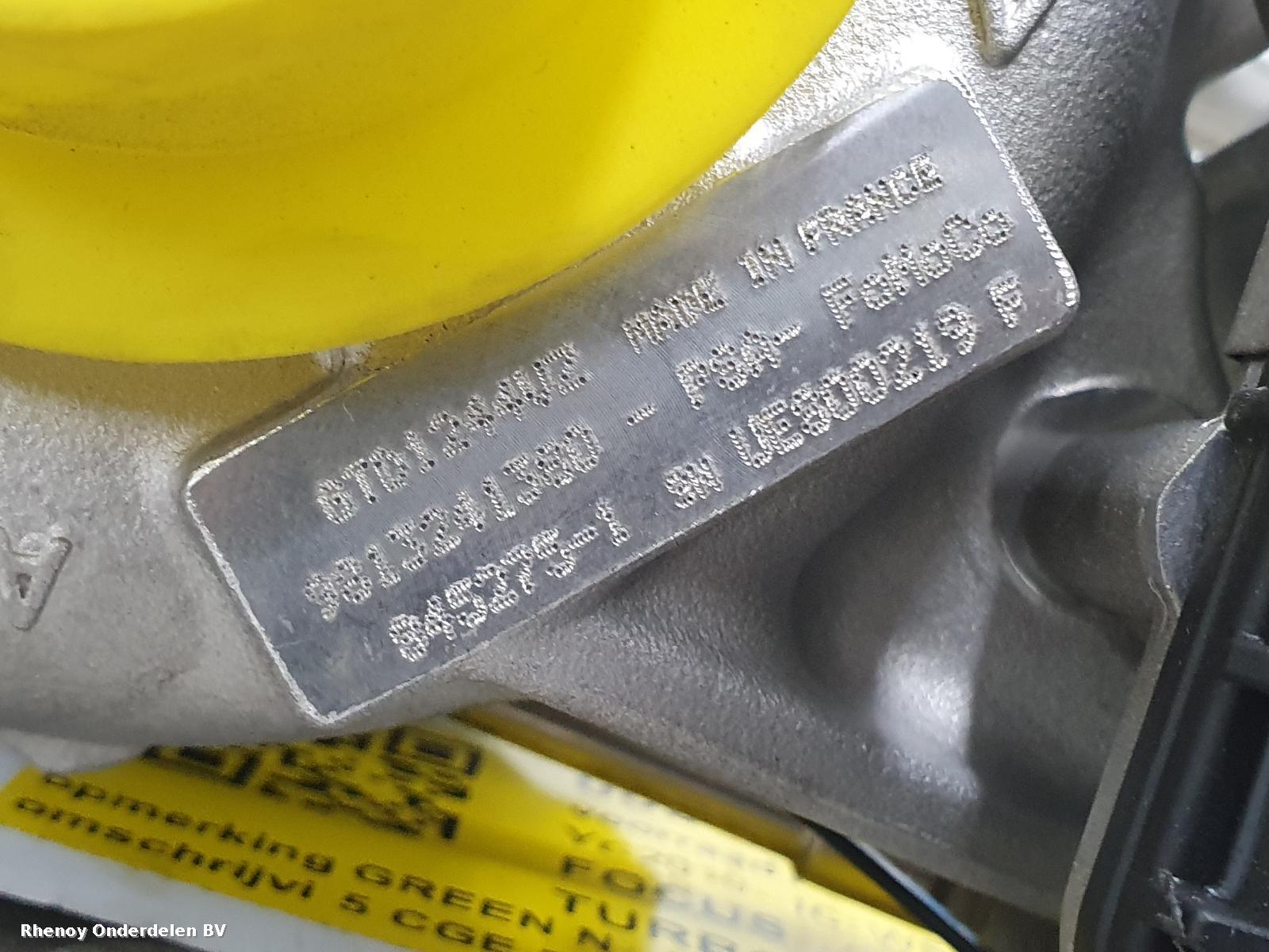 2019 FORD FOCUS TURBO View Auto part TURBO FORD FOCUS 2019