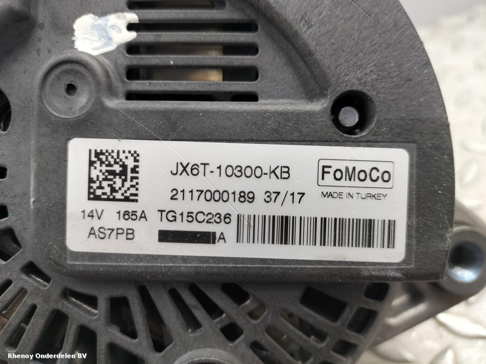 View Auto part DYNAMO FORD FOCUS 2018